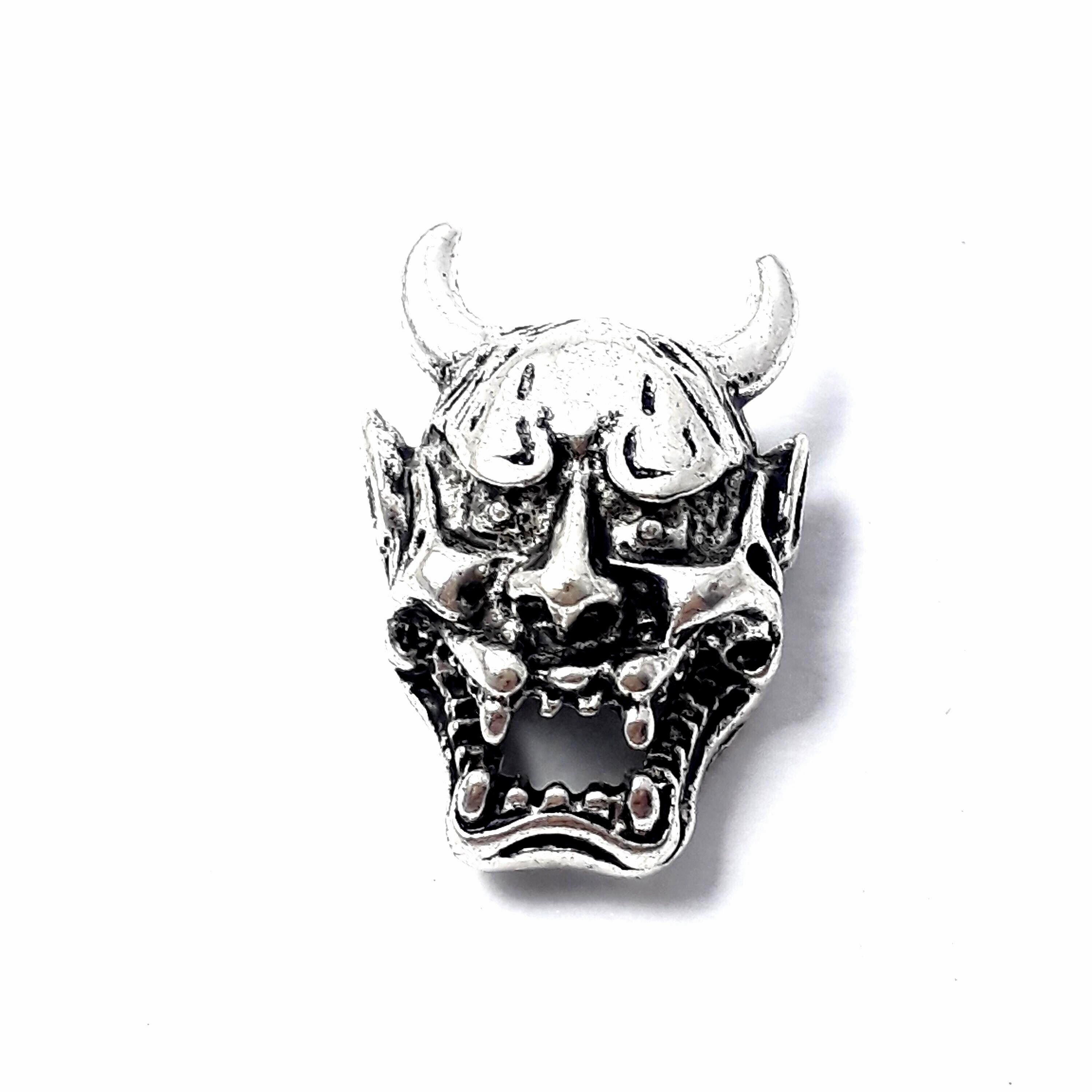 Demon Antique Silver 16x12mm - 4pcs
