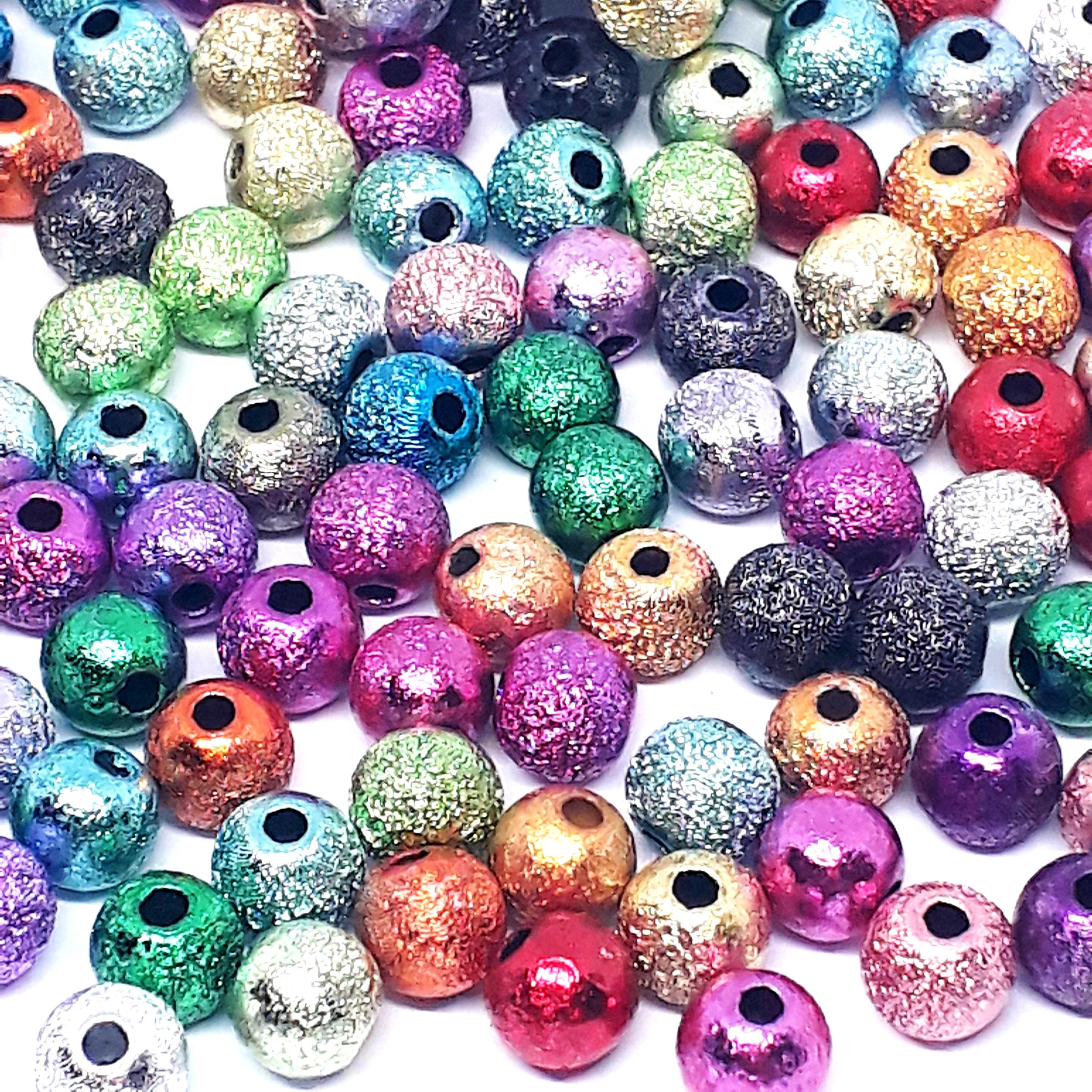Stardust Metallic Round Glitter 6mm - 50pcs