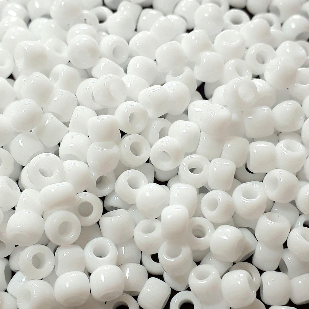 Opaque White TOHO Seed Glass - 6/0 - 10g