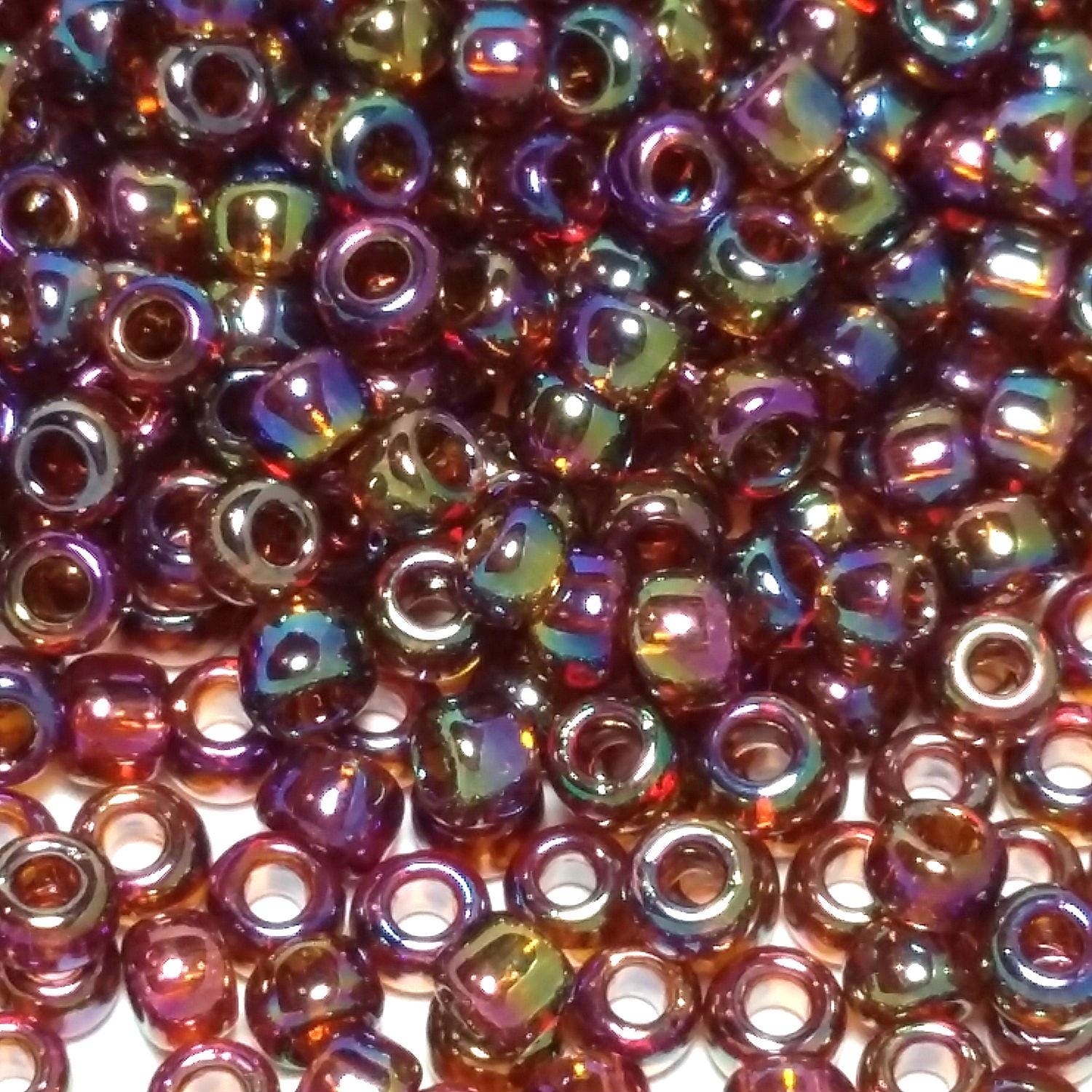 Transparent-Rainbow Smoky Topaz TOHO Seed 6/0 - 10g