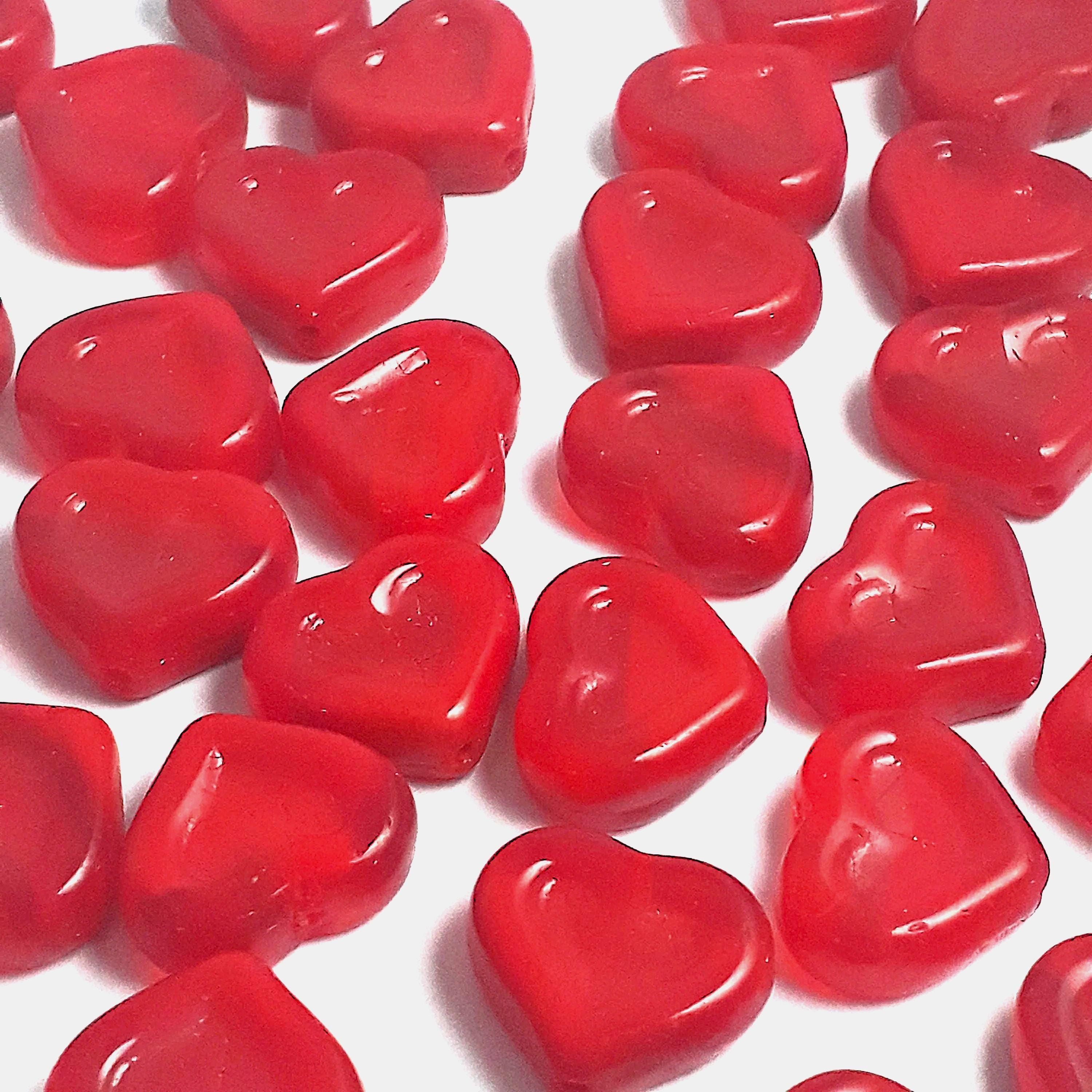 Red Heart Czech Glass 14x12mm - 6pcs