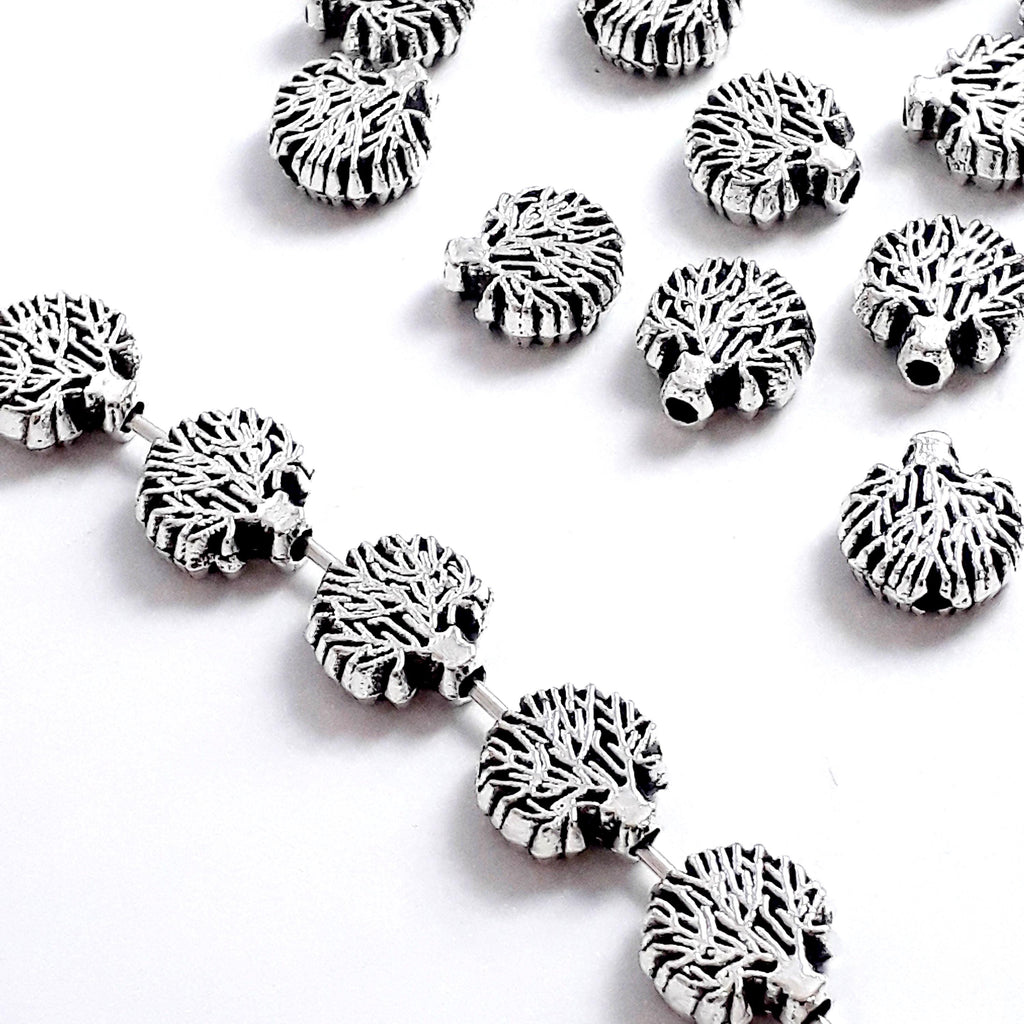 Tree Antique Silver 8mm - 20pcs