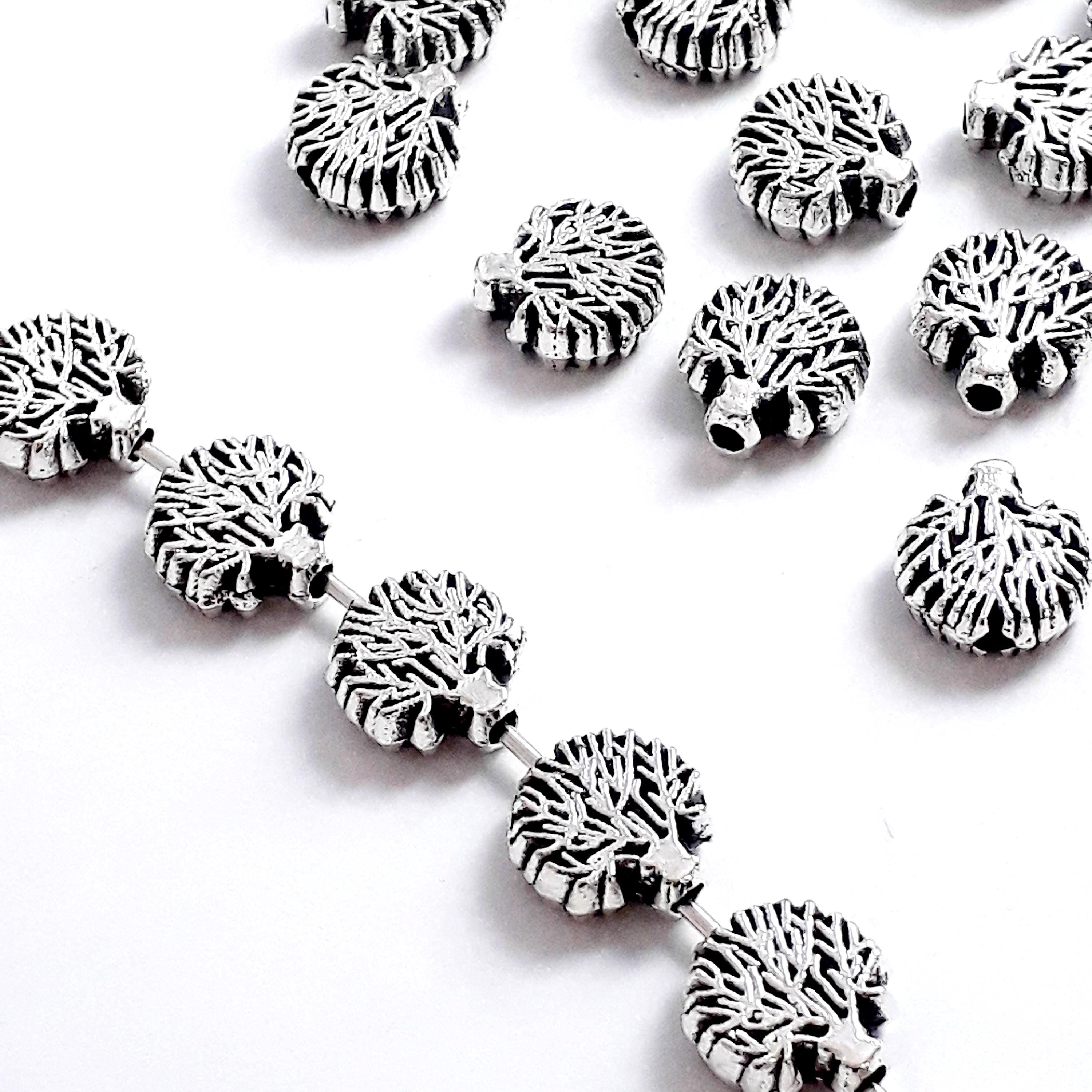 Tree Antique Silver 8mm - 20pcs