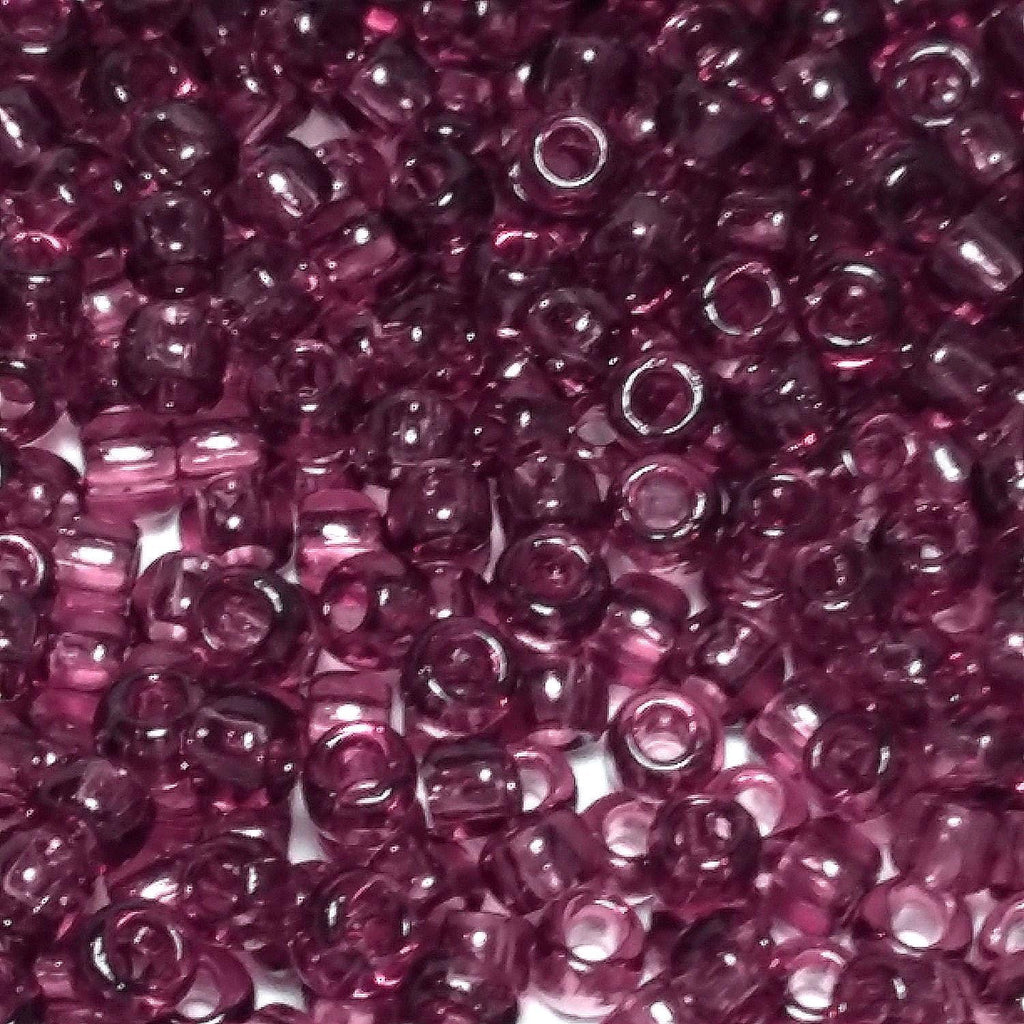 Transparent Med Amethyst TOHO Seed Glass 6/0 - 10g