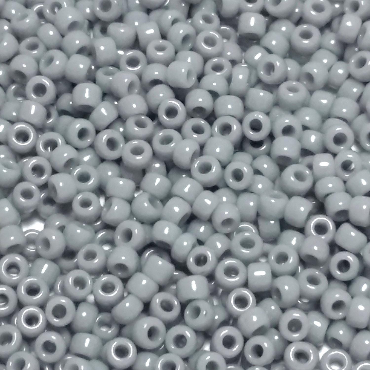 Opaque Grey TOHO Seed Glass 11/0 - 10g