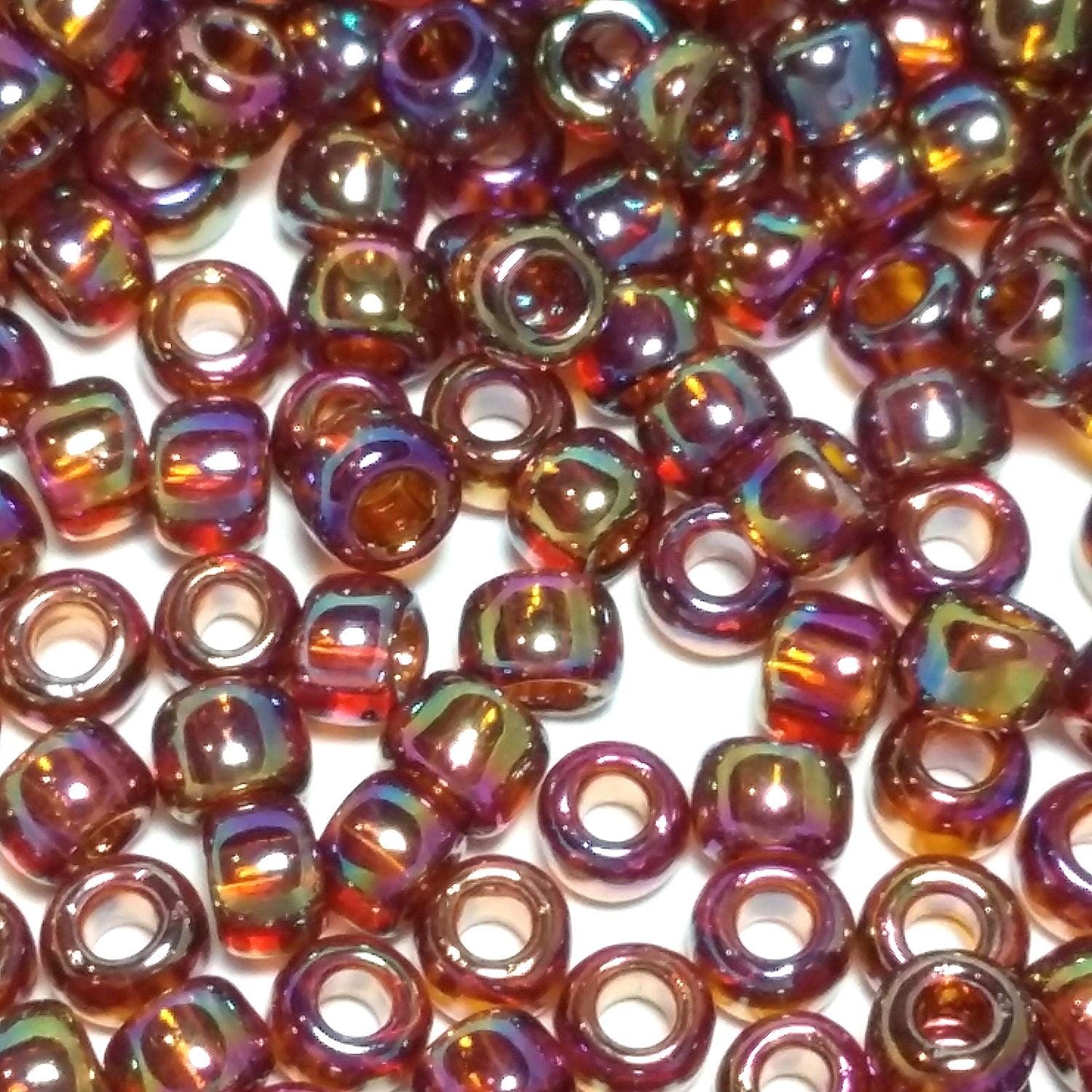 Transparent-Rainbow Smoky Topaz TOHO Seed 6/0 - 10g