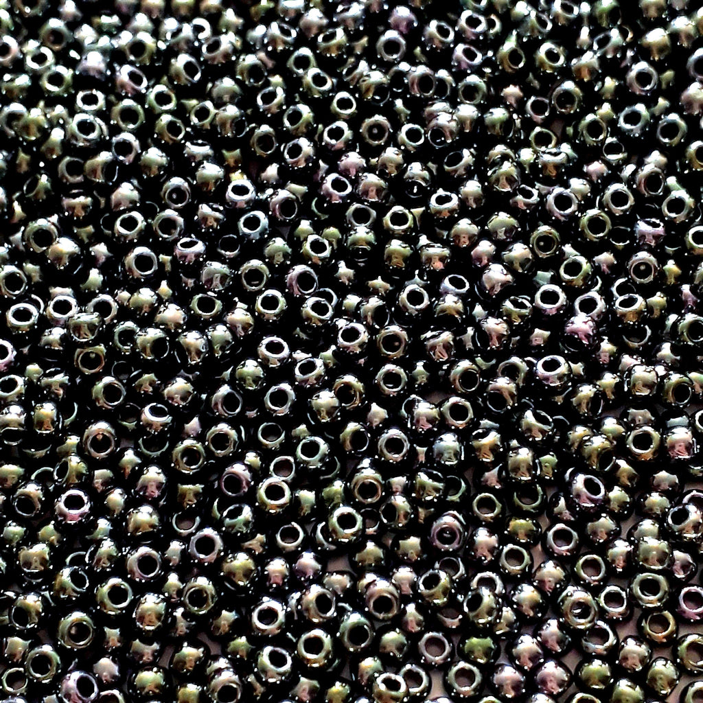 Metallic Moss TOHO Seed Glass 11/0 - 10g