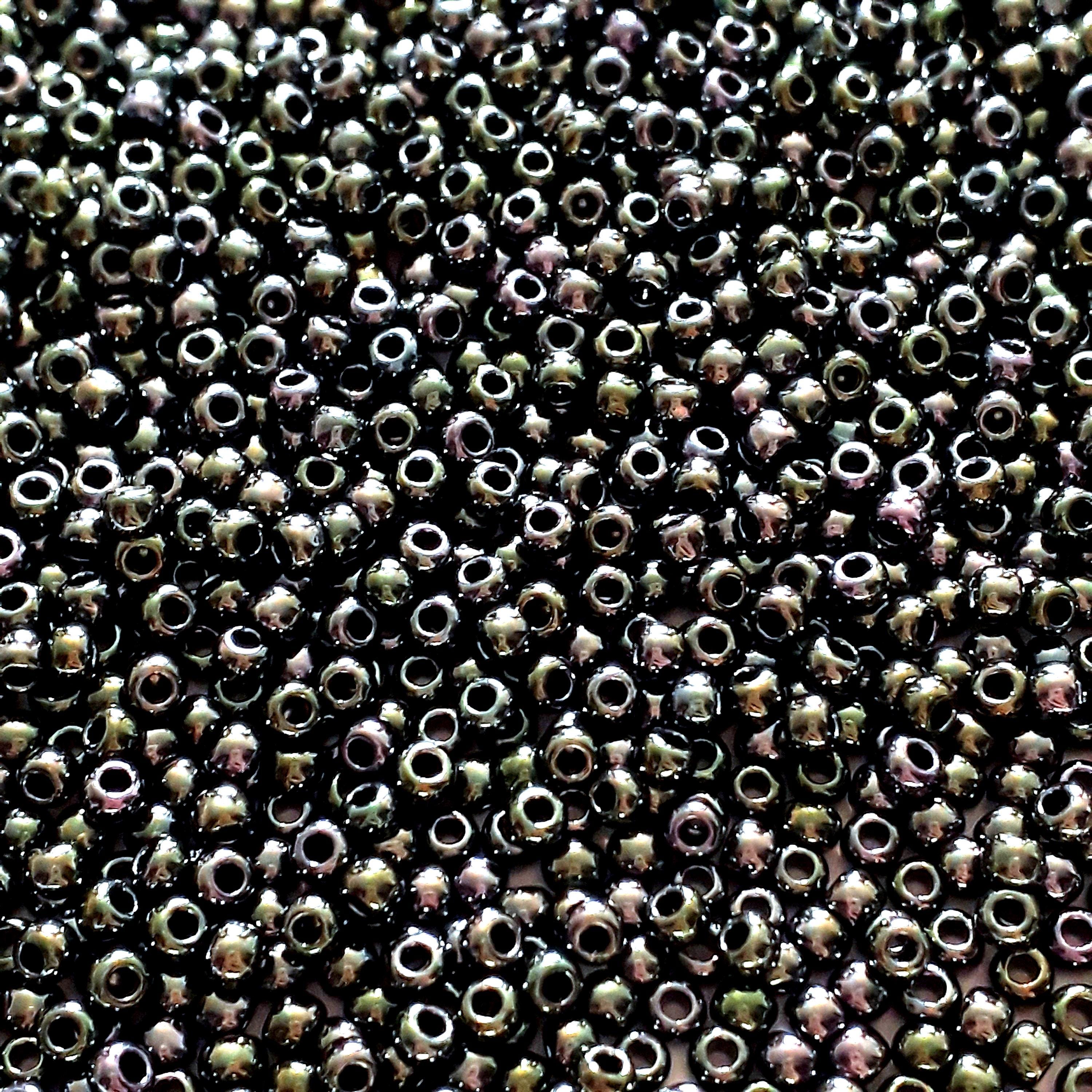 Metallic Moss TOHO Seed Glass 11/0 - 10g