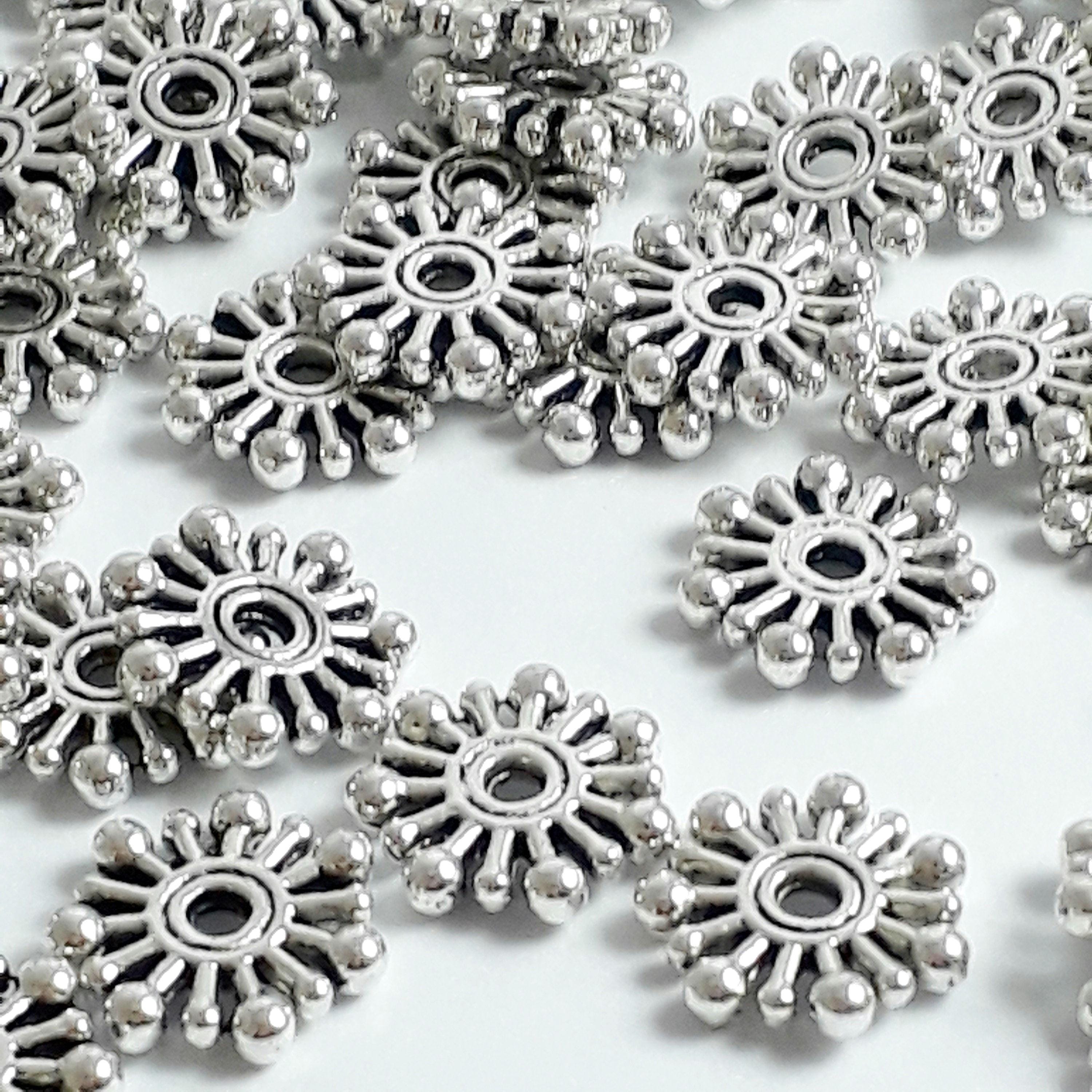 Ring Spacers Antique Silver 10mm - 25pcs