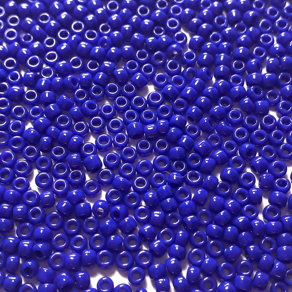 Opaque Medium Blue TOHO Seed Glass - 11/0 - 10g