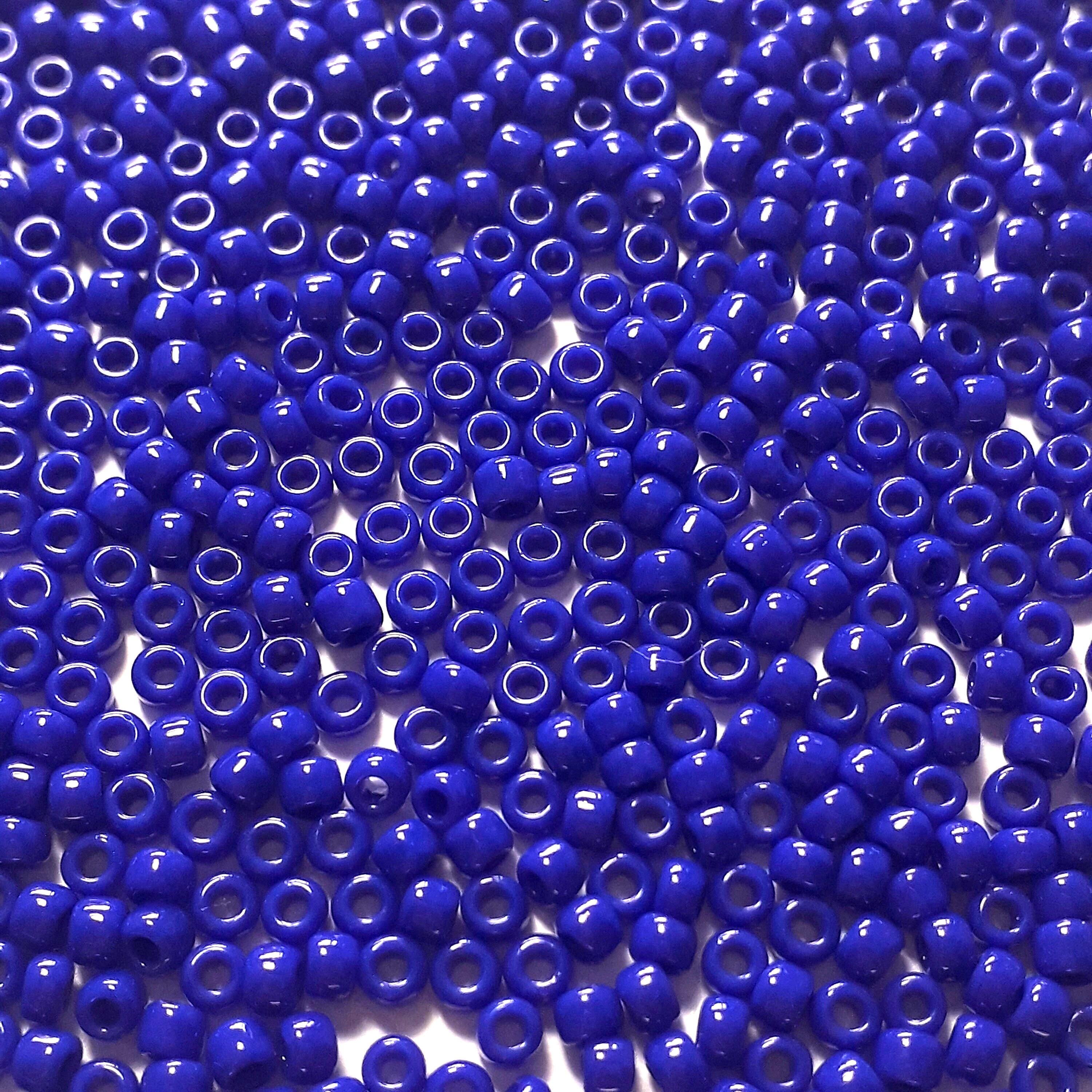 Opaque Medium Blue TOHO Seed Glass - 11/0 - 10g