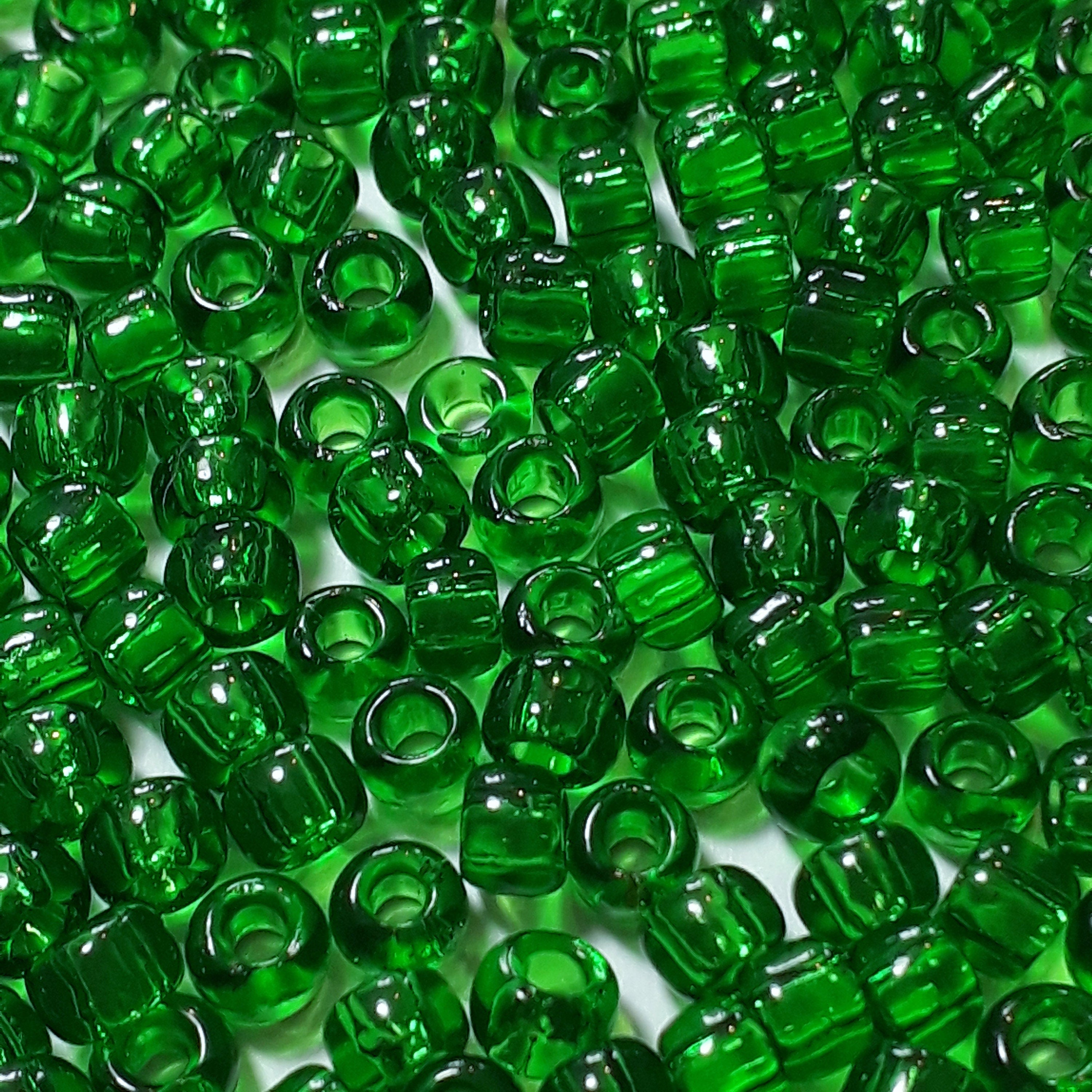 Transparent Grass Green TOHO Seed Glass 6/0 - 10g