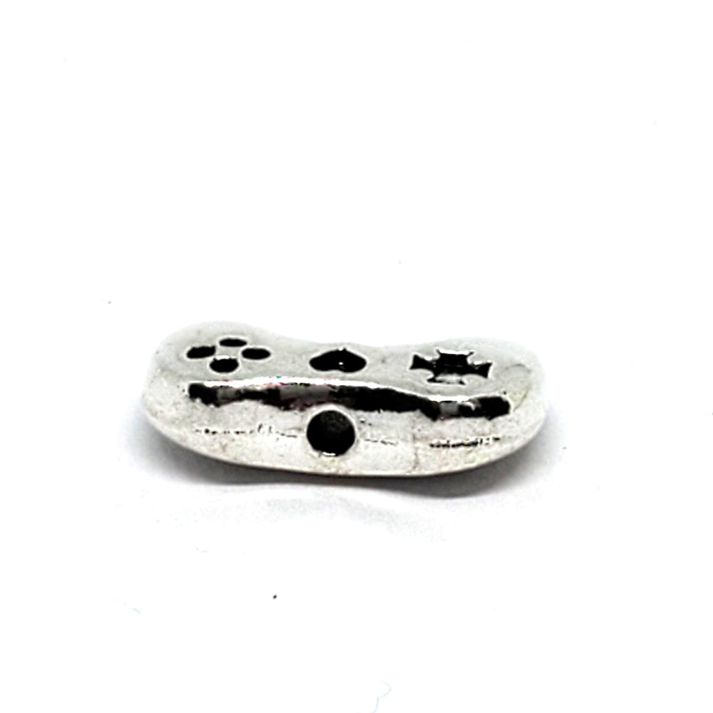 Game Controller Gamepad Silver 15x9mm - 6pcs