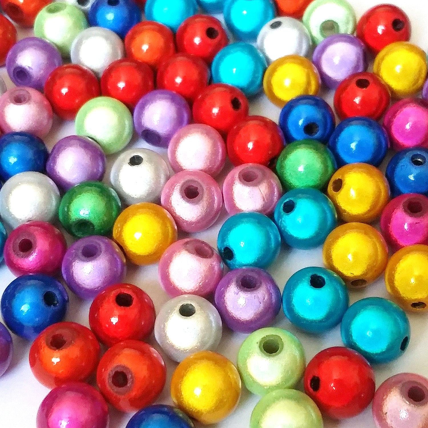 Resin Round Miracle 8mm - 25pcs