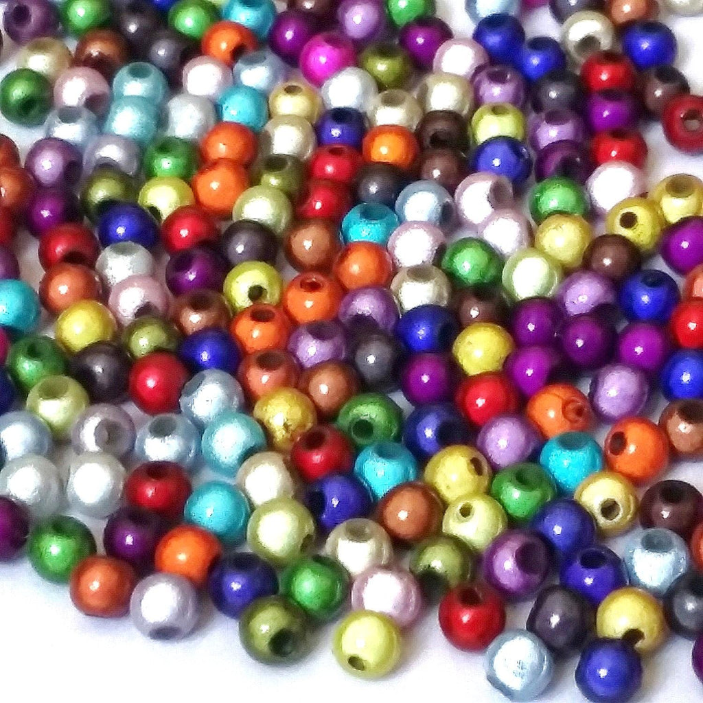 Miracle Round Resin 4mm - 100pcs