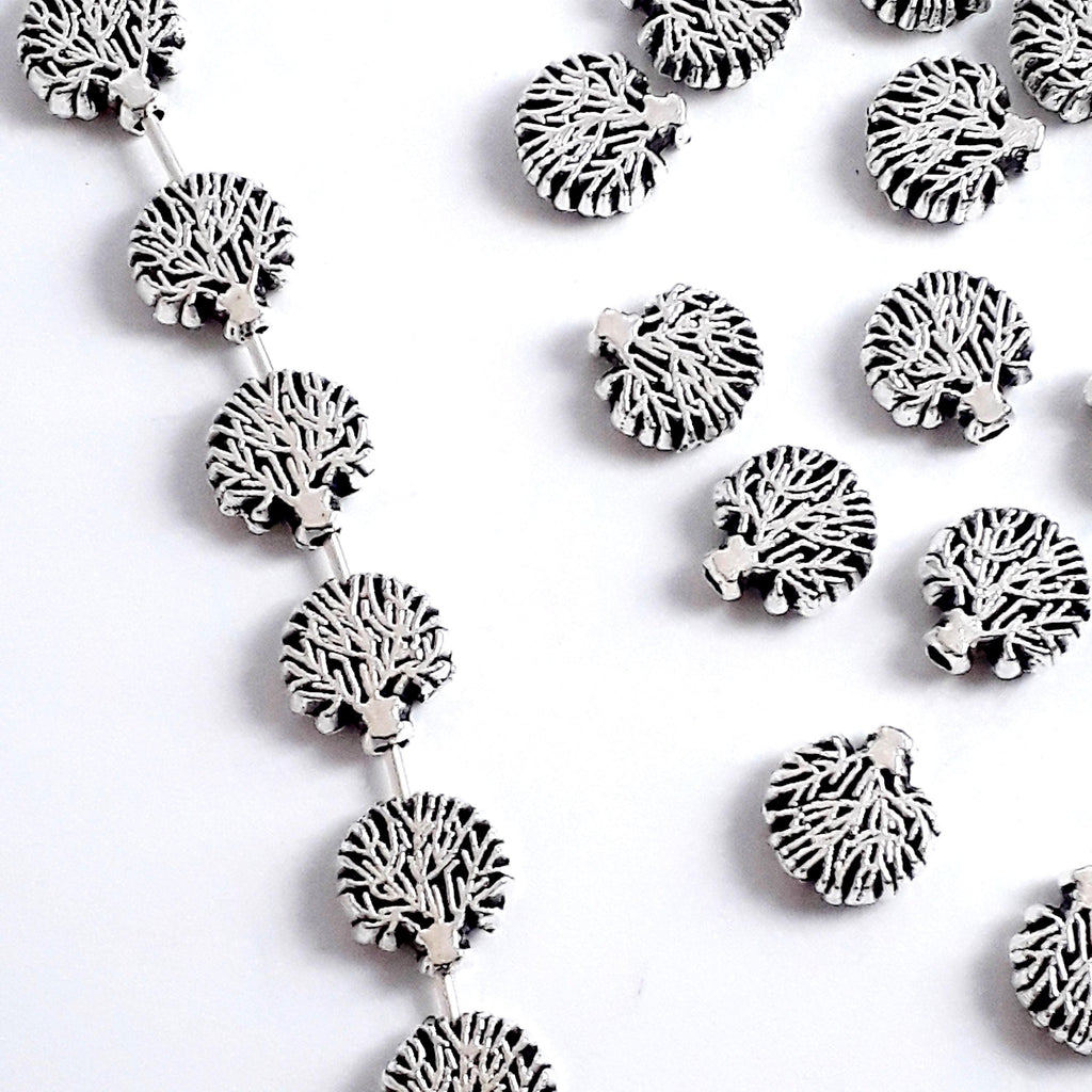 Tree Antique Silver 8mm - 20pcs