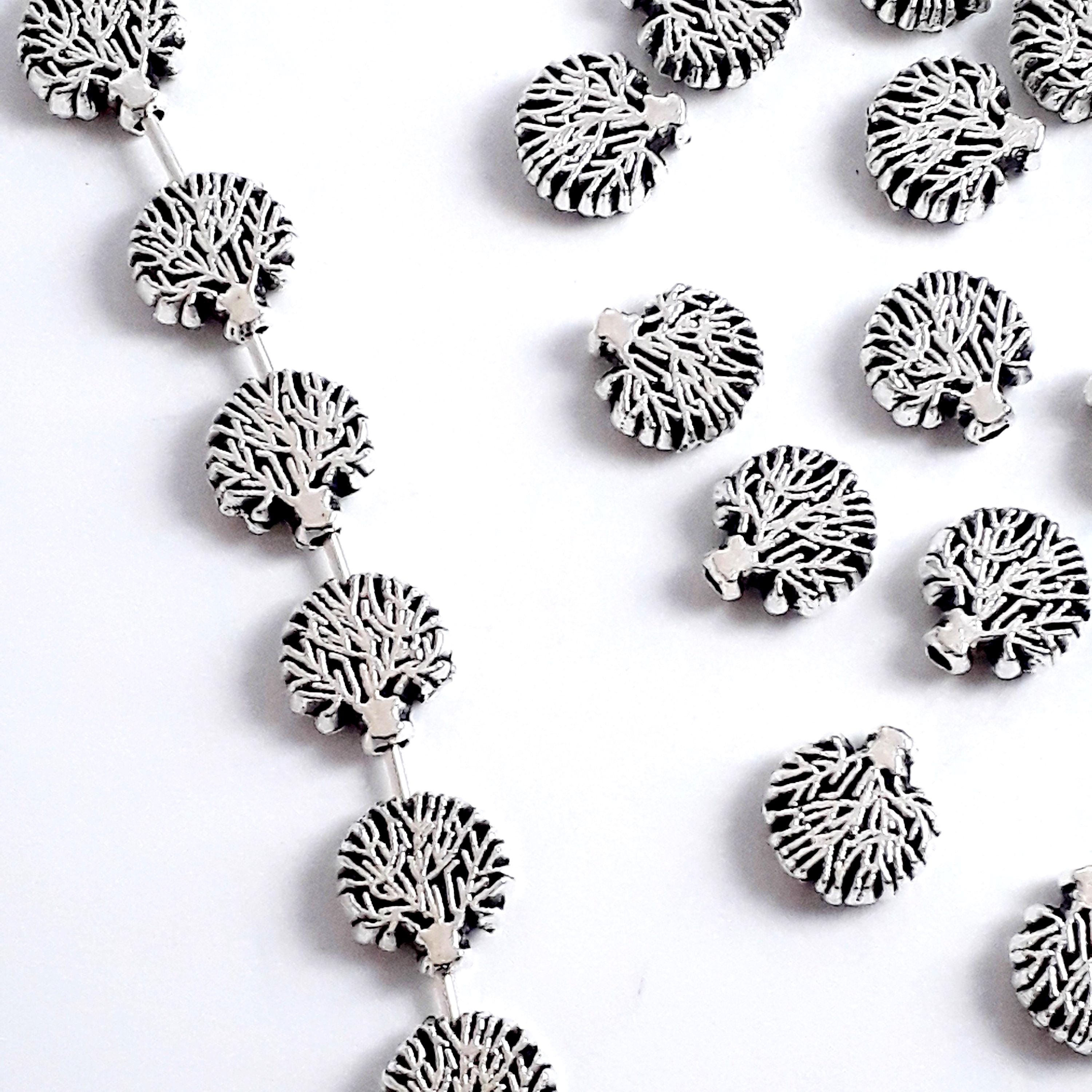 Tree Antique Silver 8mm - 20pcs