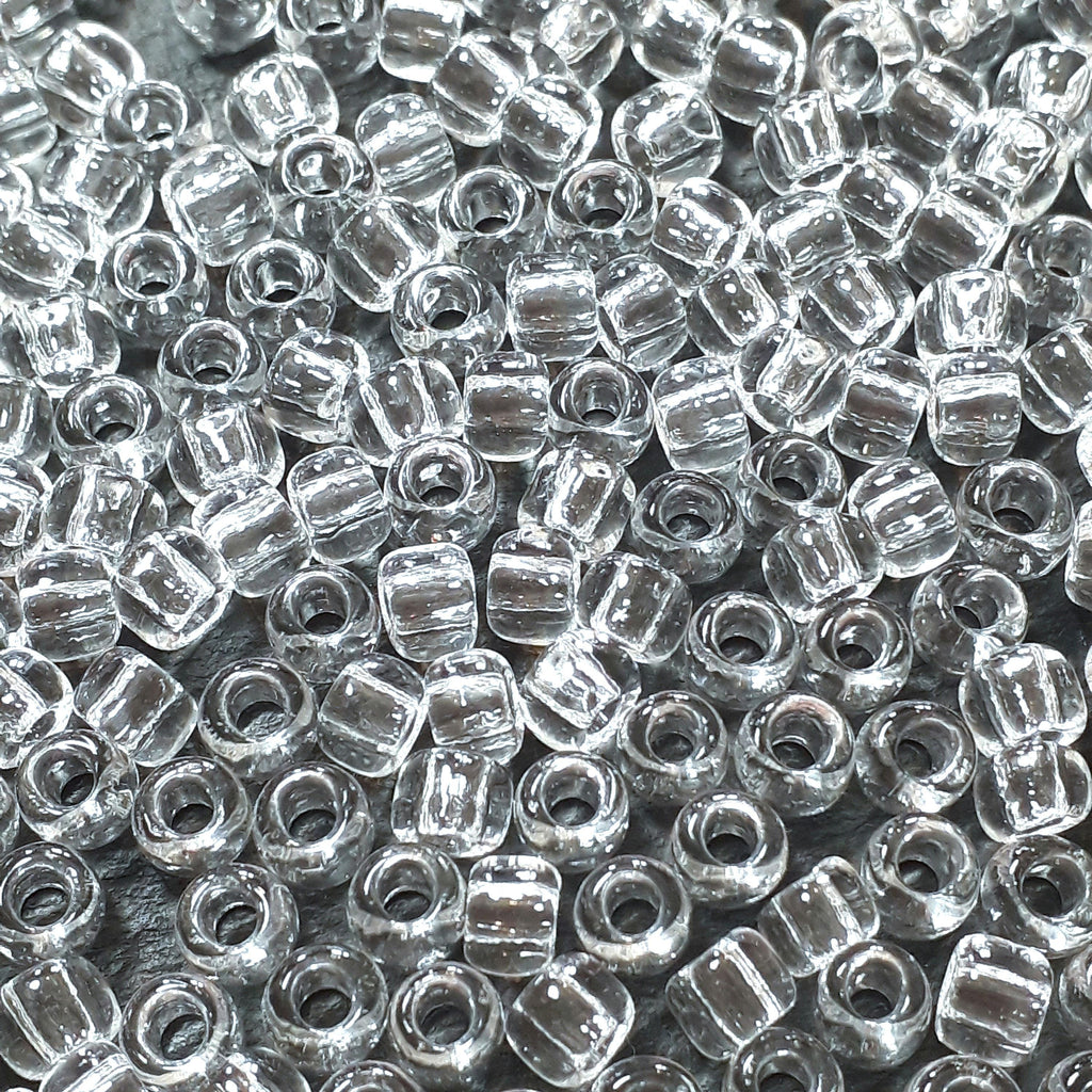 Transparent Crystal TOHO Seed Glass 6/0 - 10g