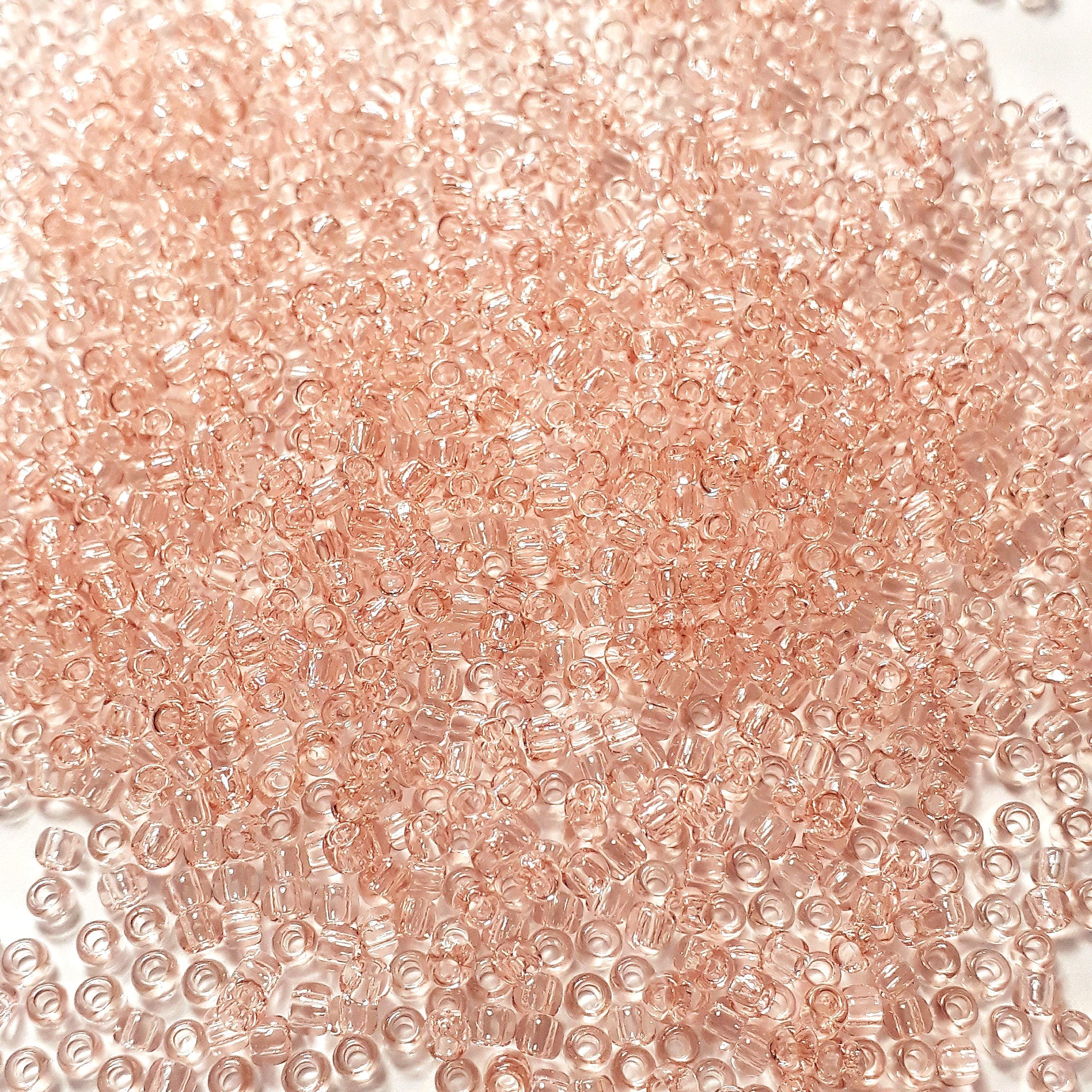 Transparent Rosaline Pink TOHO Seed Glass 11/0 - 10g
