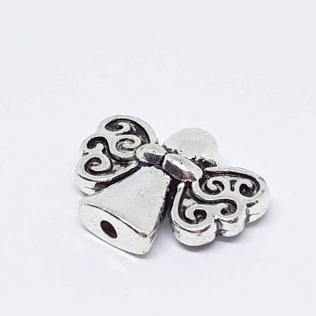 Angel Antique Silver 20x15mm - 20pcs