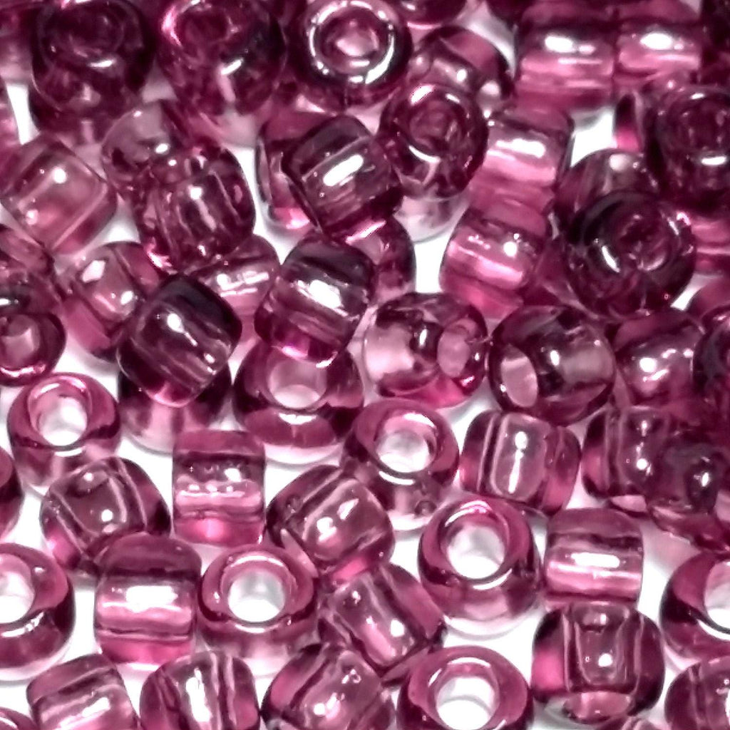 Transparent Med Amethyst TOHO Seed Glass 6/0 - 10g