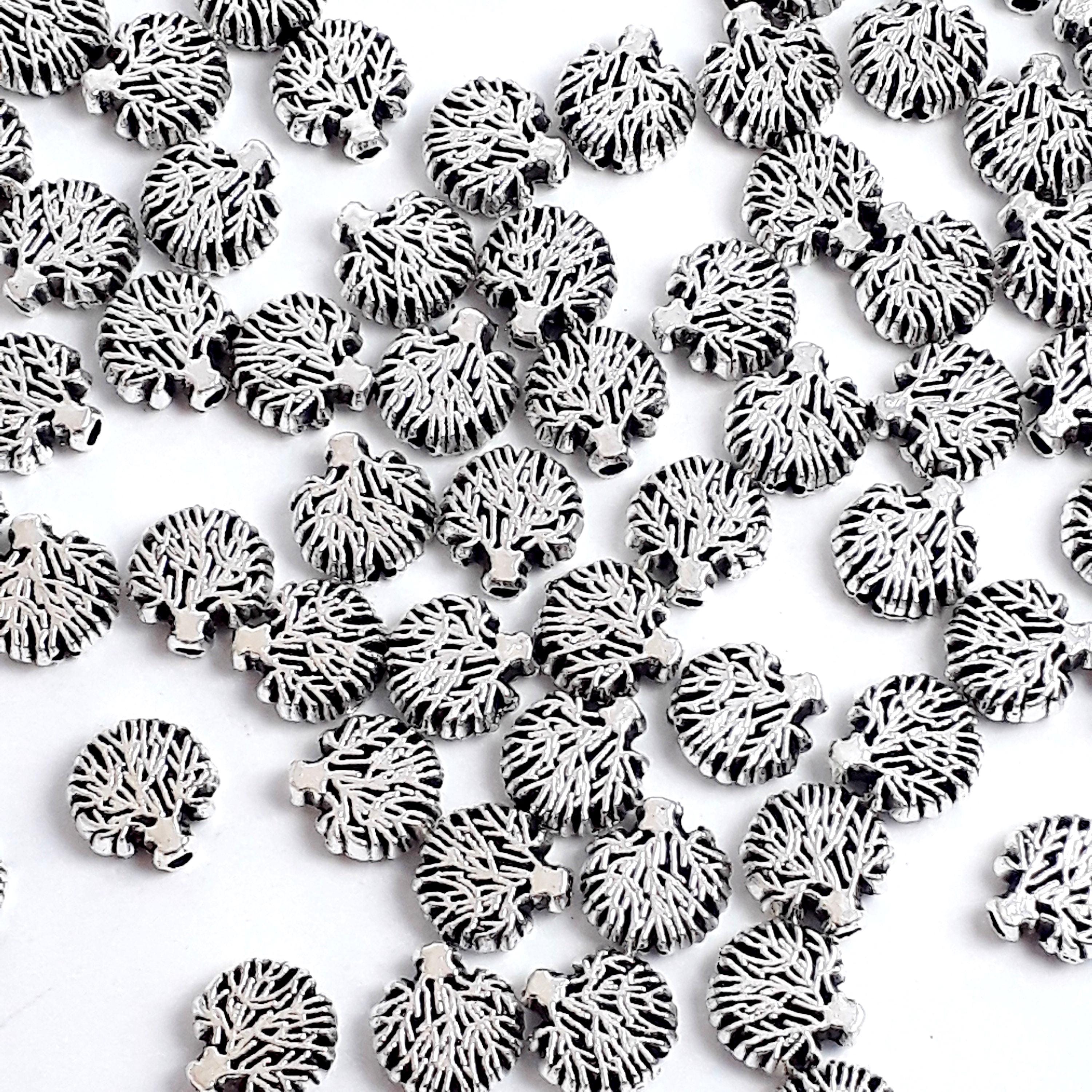 Tree Antique Silver 8mm - 20pcs