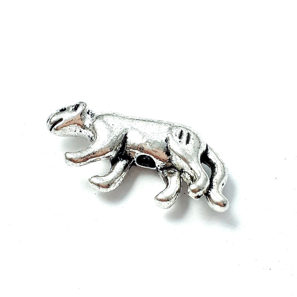 Panther Antique Silver 19x9mm - 10pcs