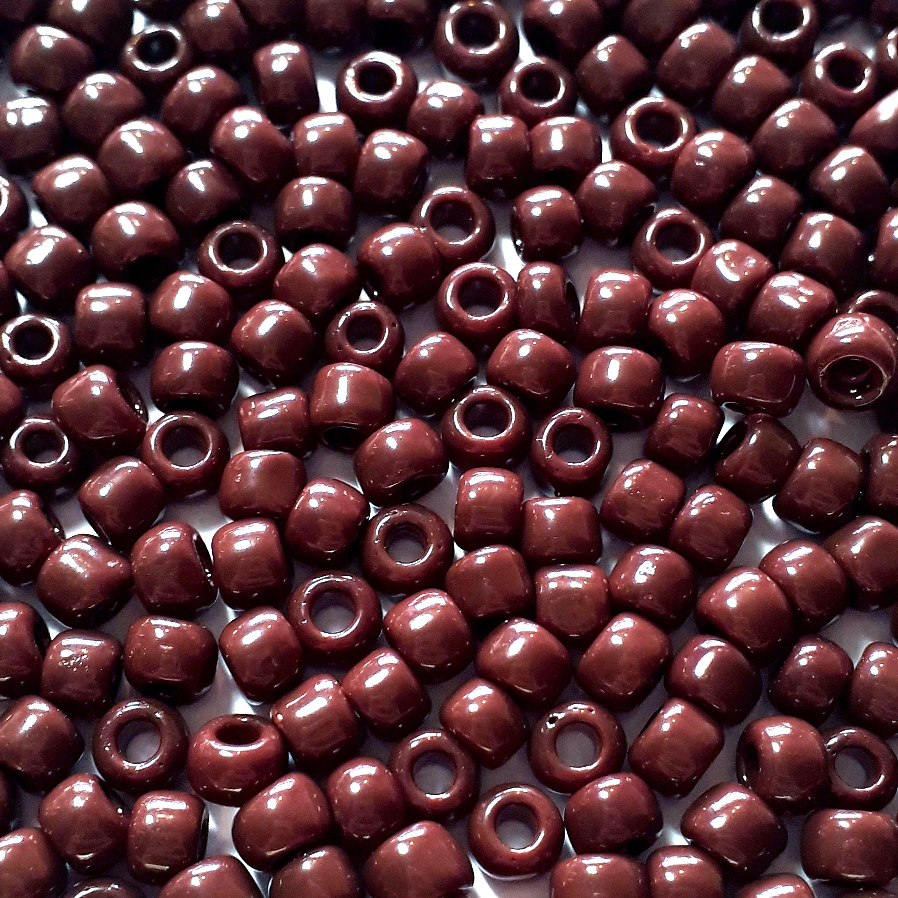 Opaque Oxblood TOHO Seed Glass 6/0 - 10g