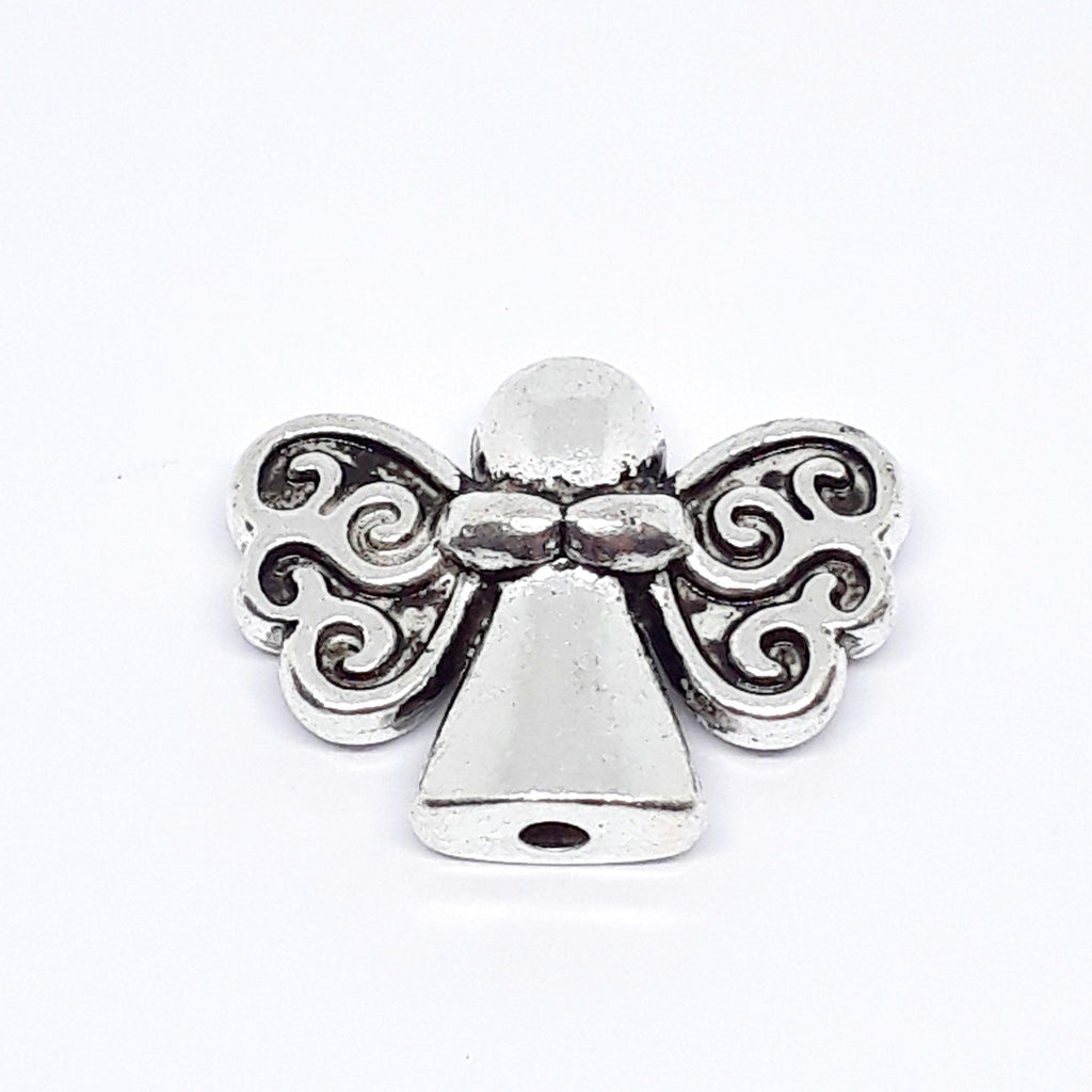 Angel Antique Silver 20x15mm - 20pcs