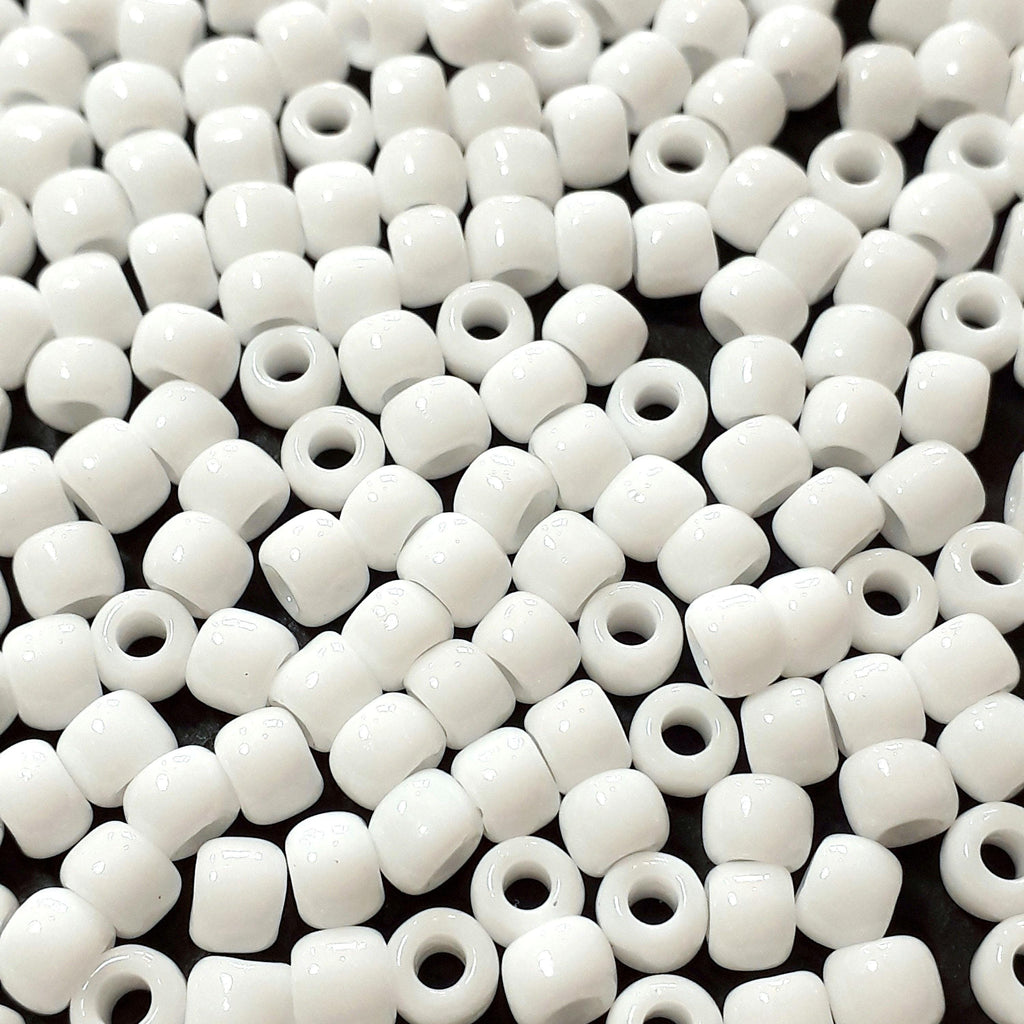 Opaque White TOHO Seed Glass - 6/0 - 10g