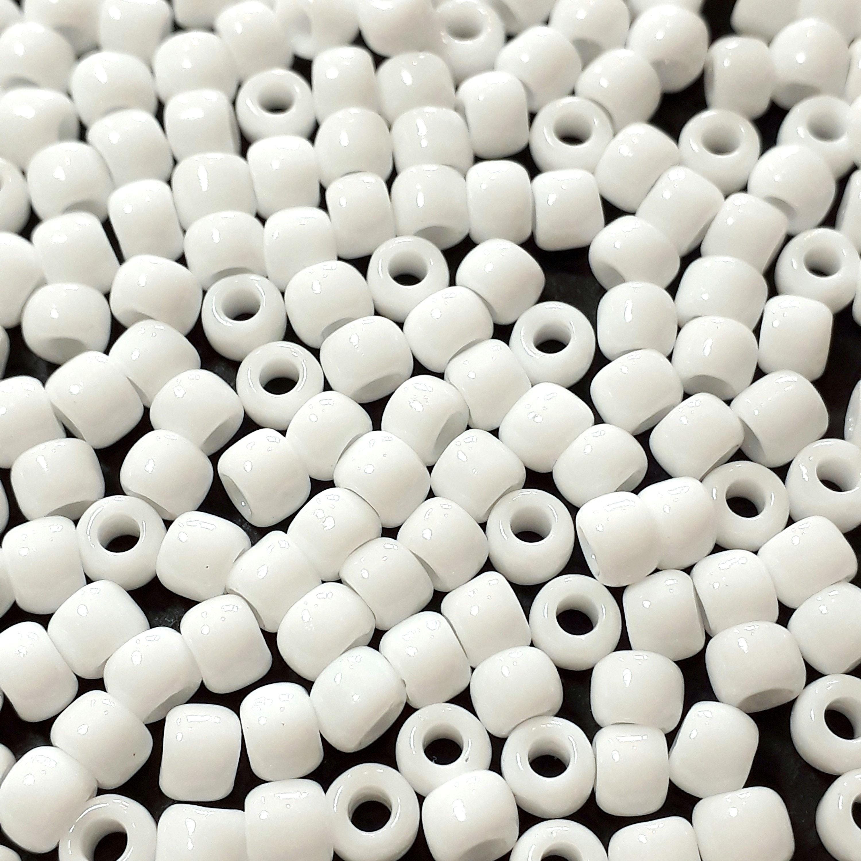 Opaque White TOHO Seed Glass - 6/0 - 10g