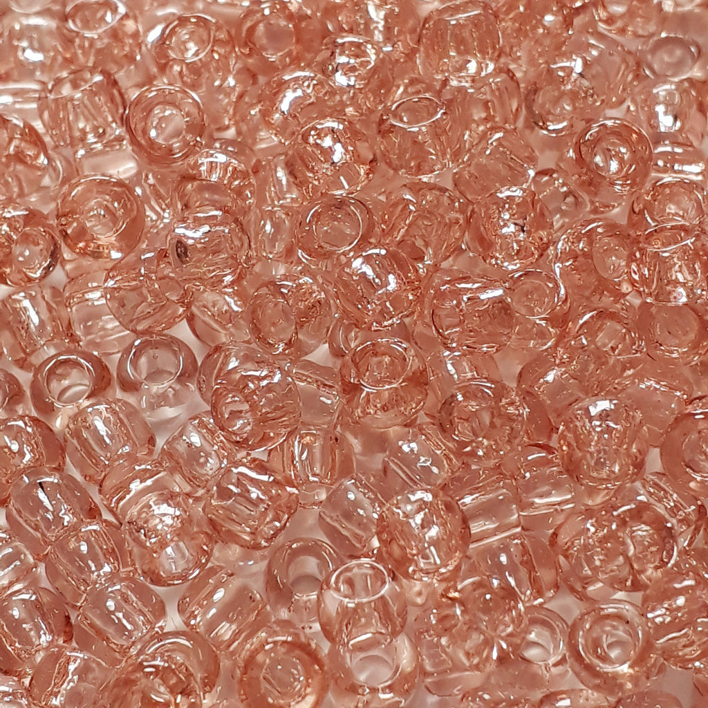 Transparent Rosaline TOHO Seed Glass 6/0 - 10g