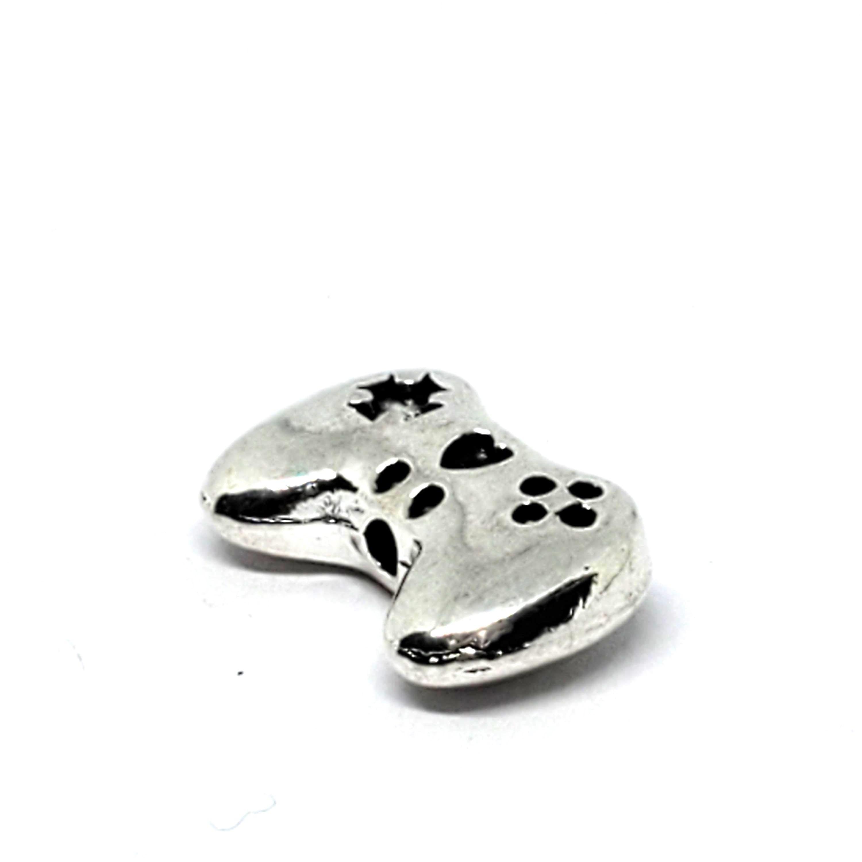 Game Controller Gamepad Silver 15x9mm - 6pcs