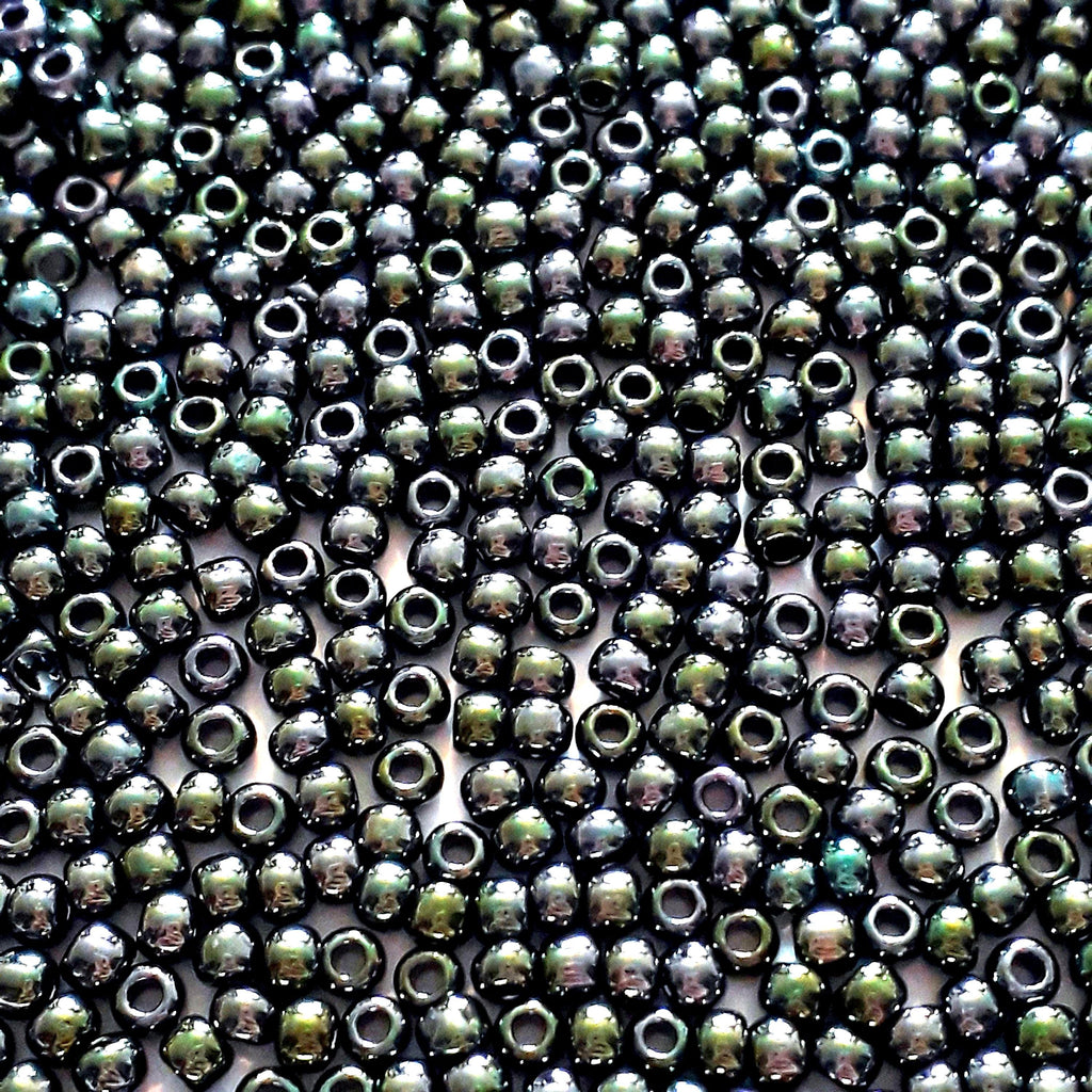 Metallic Moss TOHO Seed Glass 11/0 - 10g