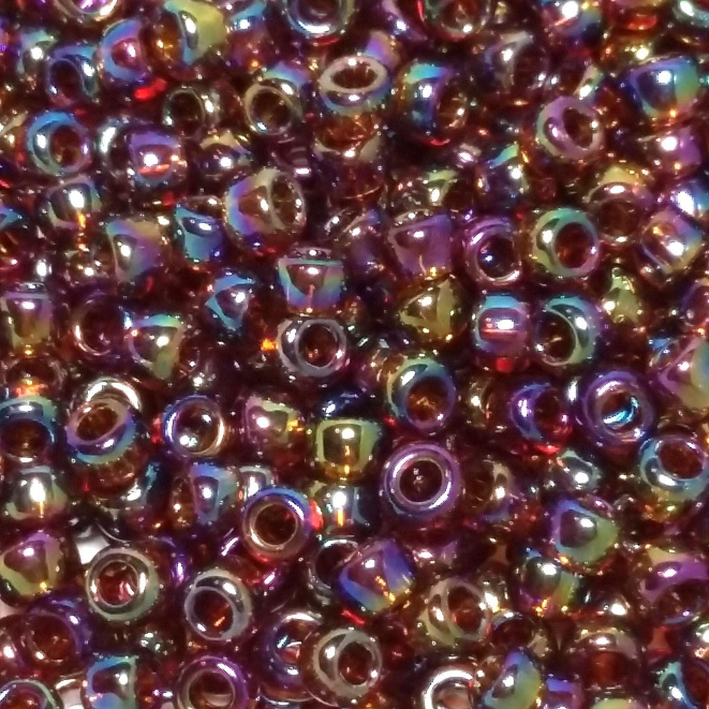 Transparent-Rainbow Smoky Topaz TOHO Seed 6/0 - 10g