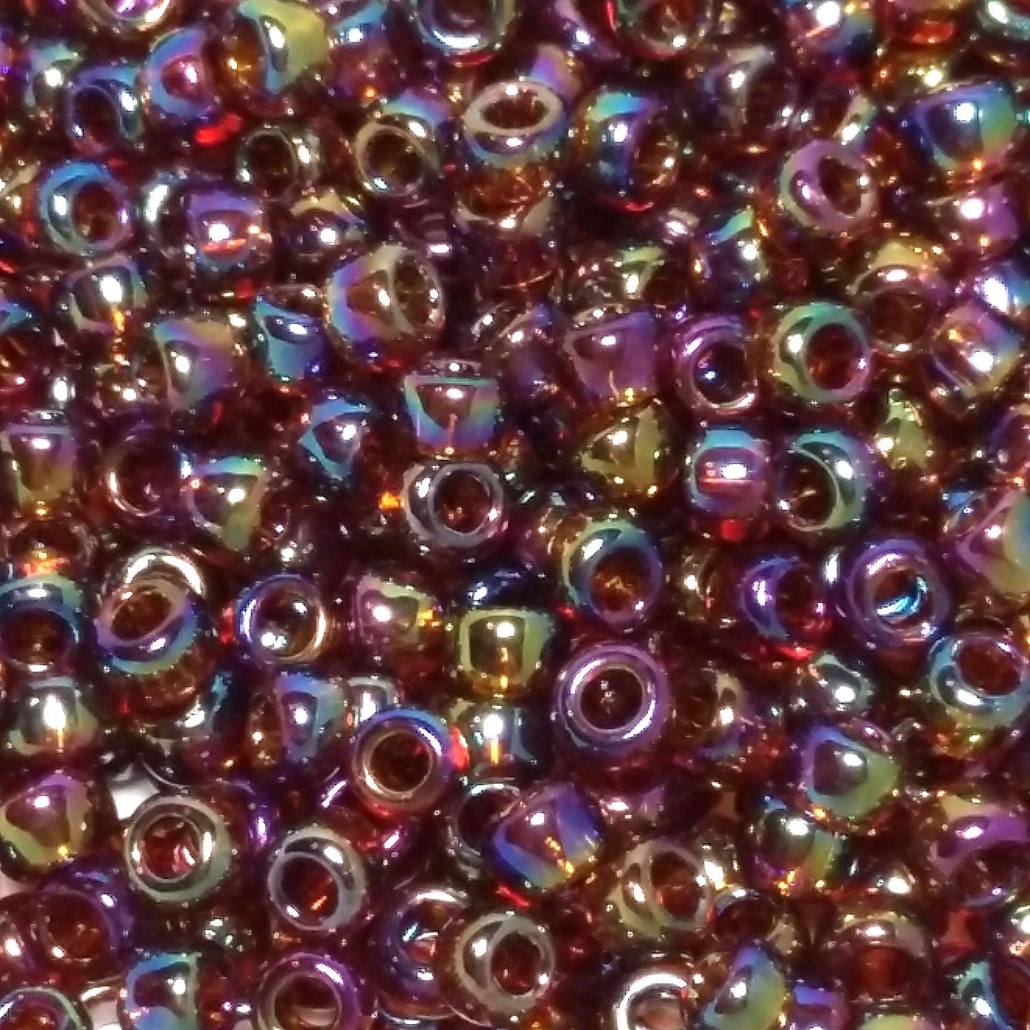 Transparent-Rainbow Smoky Topaz TOHO Seed 6/0 - 10g