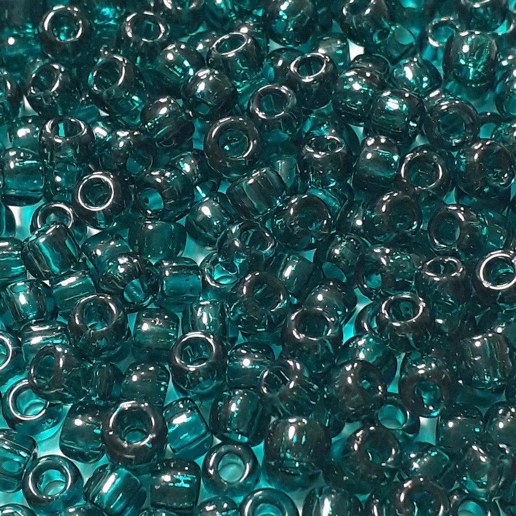 Transparent Capri Blue TOHO Seed Glass 6/0 - 10g