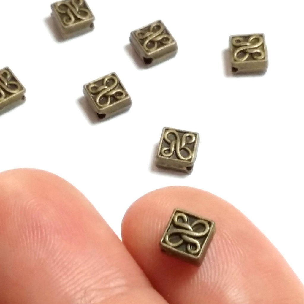 Diamond Shape Antique Bronze 5mm - 20pcs