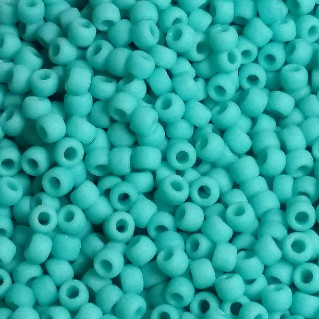 Opaque-Frosted Turquoise TOHO Seed Glass 11/0 - 10g