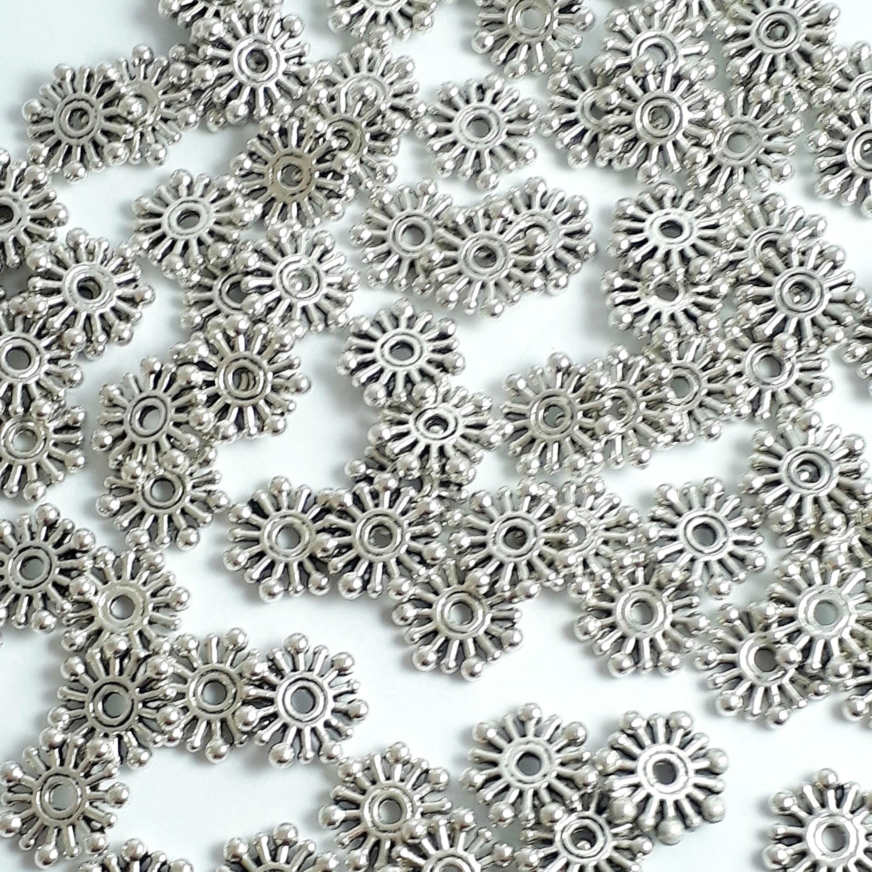 Ring Spacers Antique Silver 10mm - 25pcs