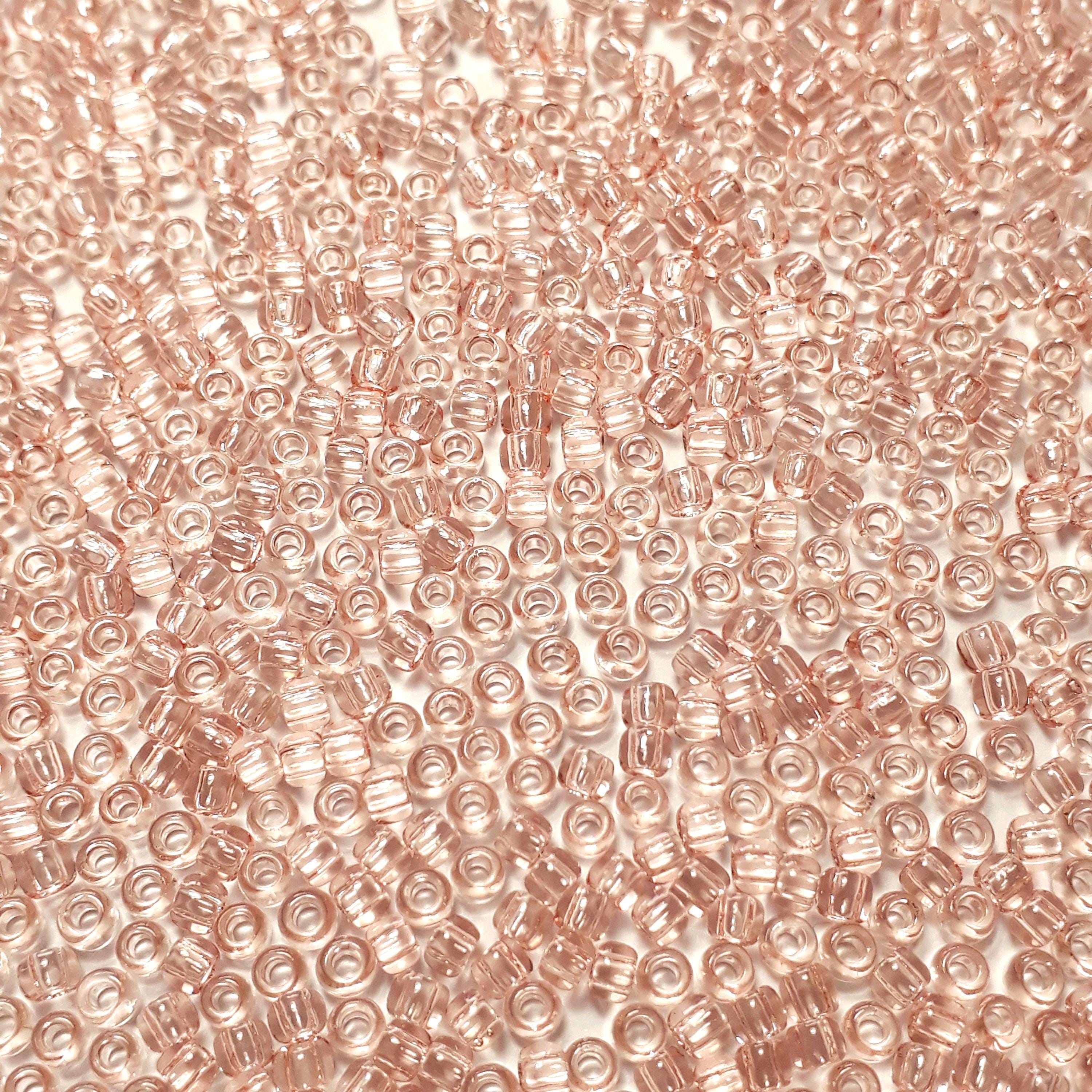 Transparent Rosaline Pink TOHO Seed Glass 11/0 - 10g