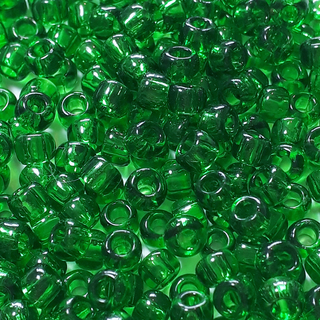 Transparent Grass Green TOHO Seed Glass 6/0 - 10g