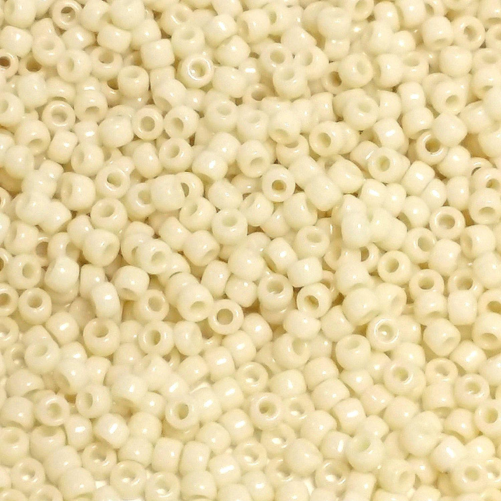 Opaque Lt Beige TOHO Seed Glass 11/0 - 10g