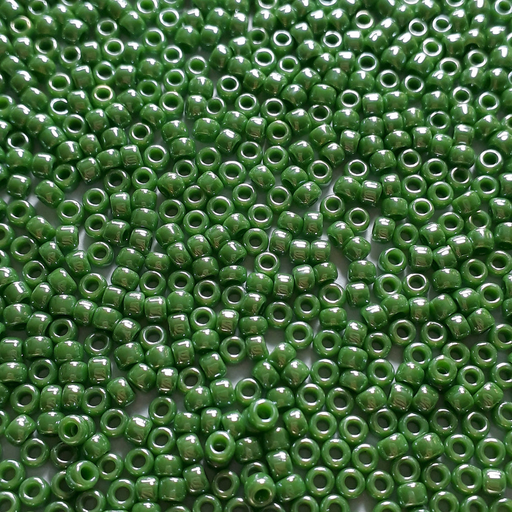 Opaque-Lustered Mint Green TOHO Seed Glass 11/0 - 10g