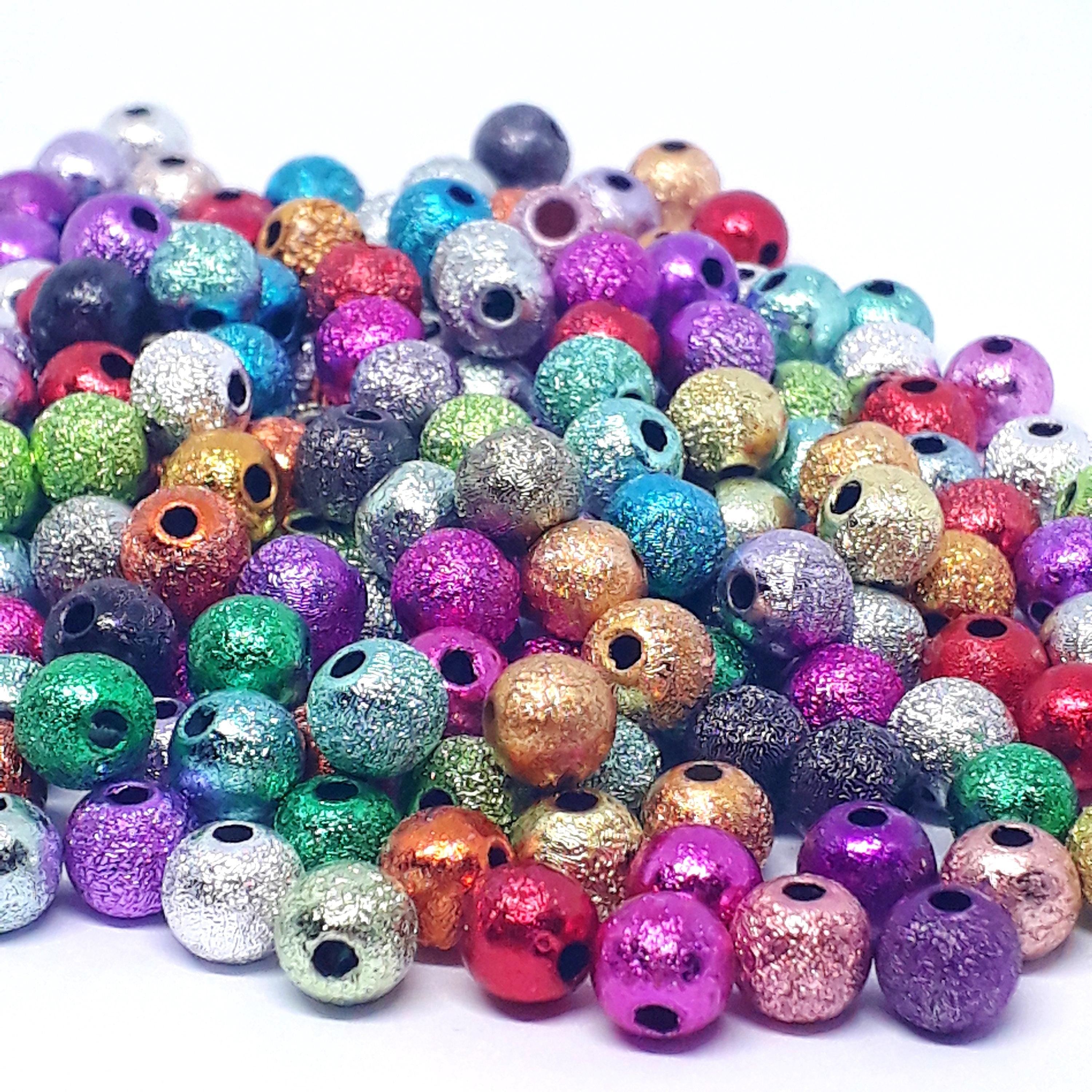 Stardust Metallic Round Glitter 6mm - 50pcs
