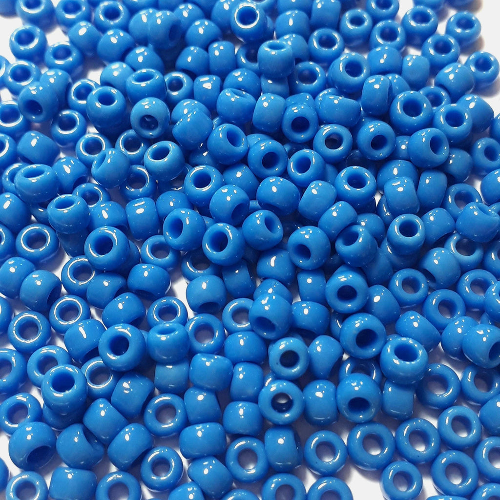 Opaque Cornflower Blue TOHO Seed Glass 6/0 - 10g