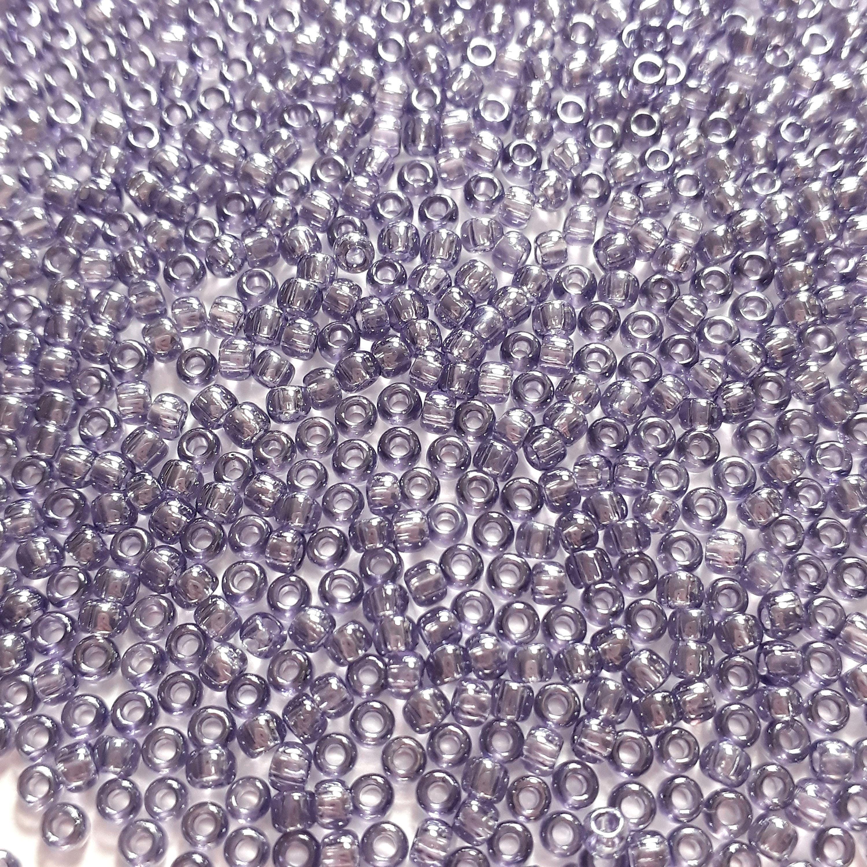 Transparent-Lustered Sugar Plum TOHO Seed Glass 11/0 - 10g