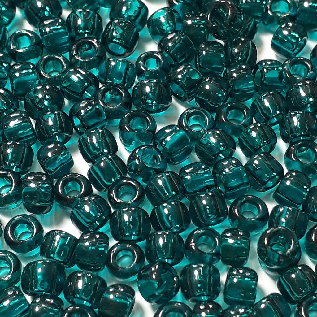 Transparent Capri Blue TOHO Seed Glass 6/0 - 10g