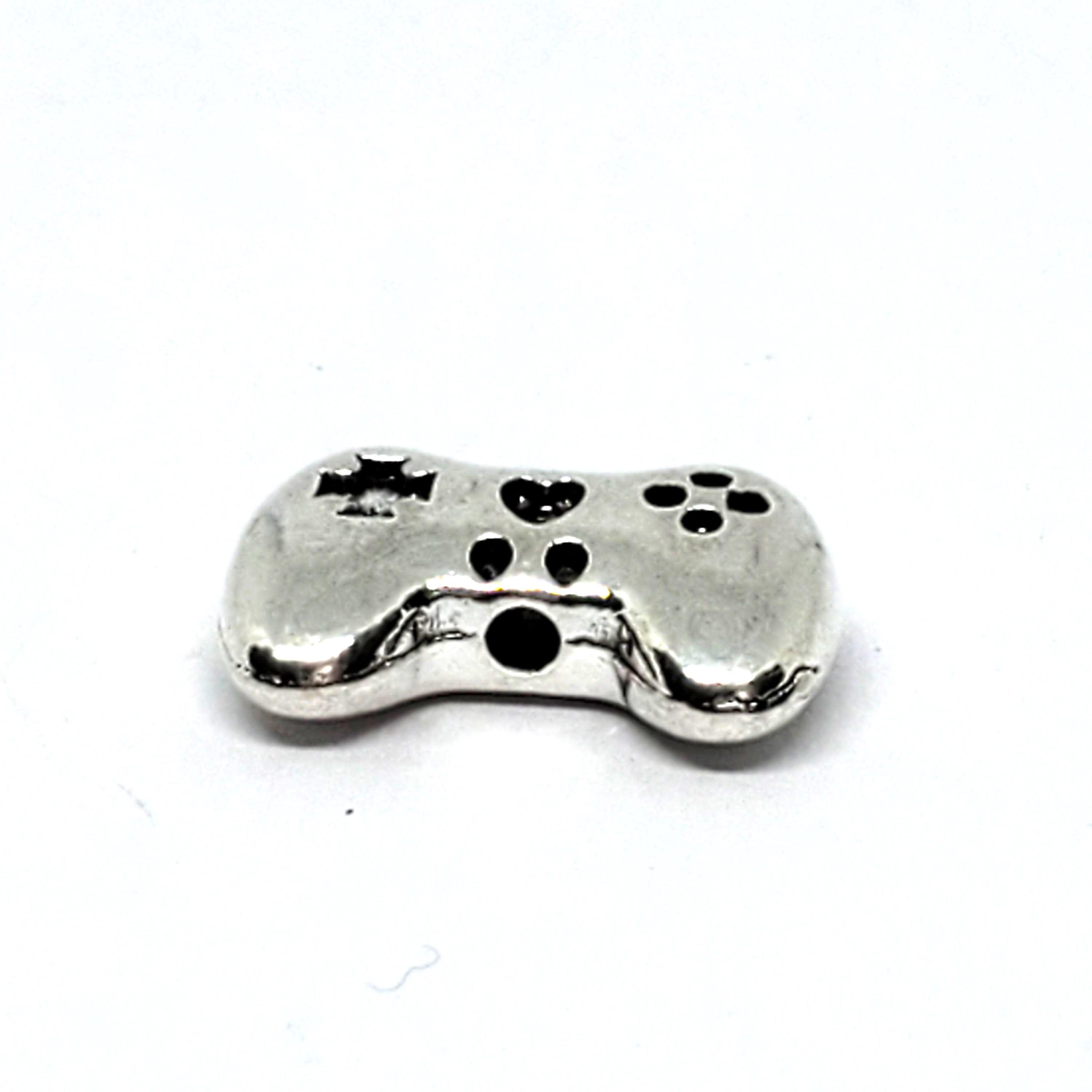 Game Controller Gamepad Silver 15x9mm - 6pcs