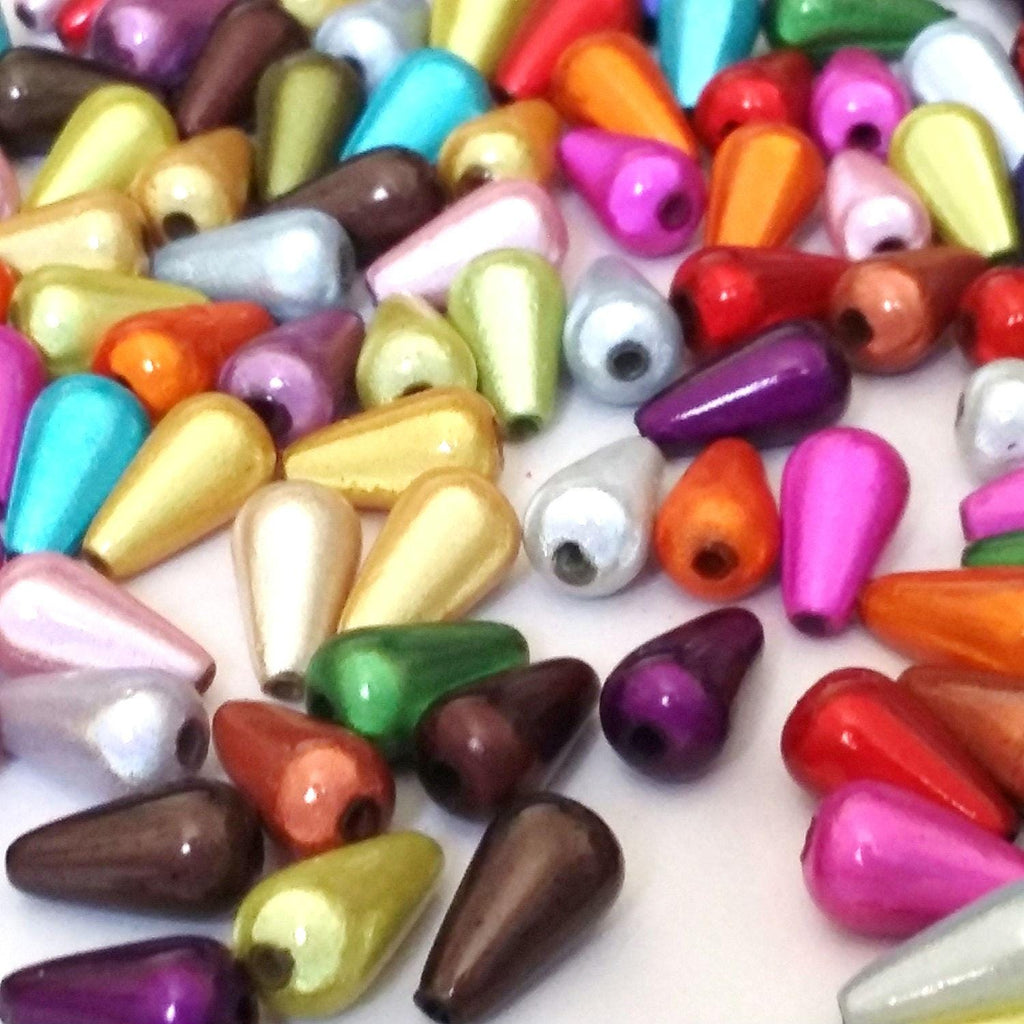 Miracle Resin Teardrop Mixed Colour 10x6mm - 20pcs